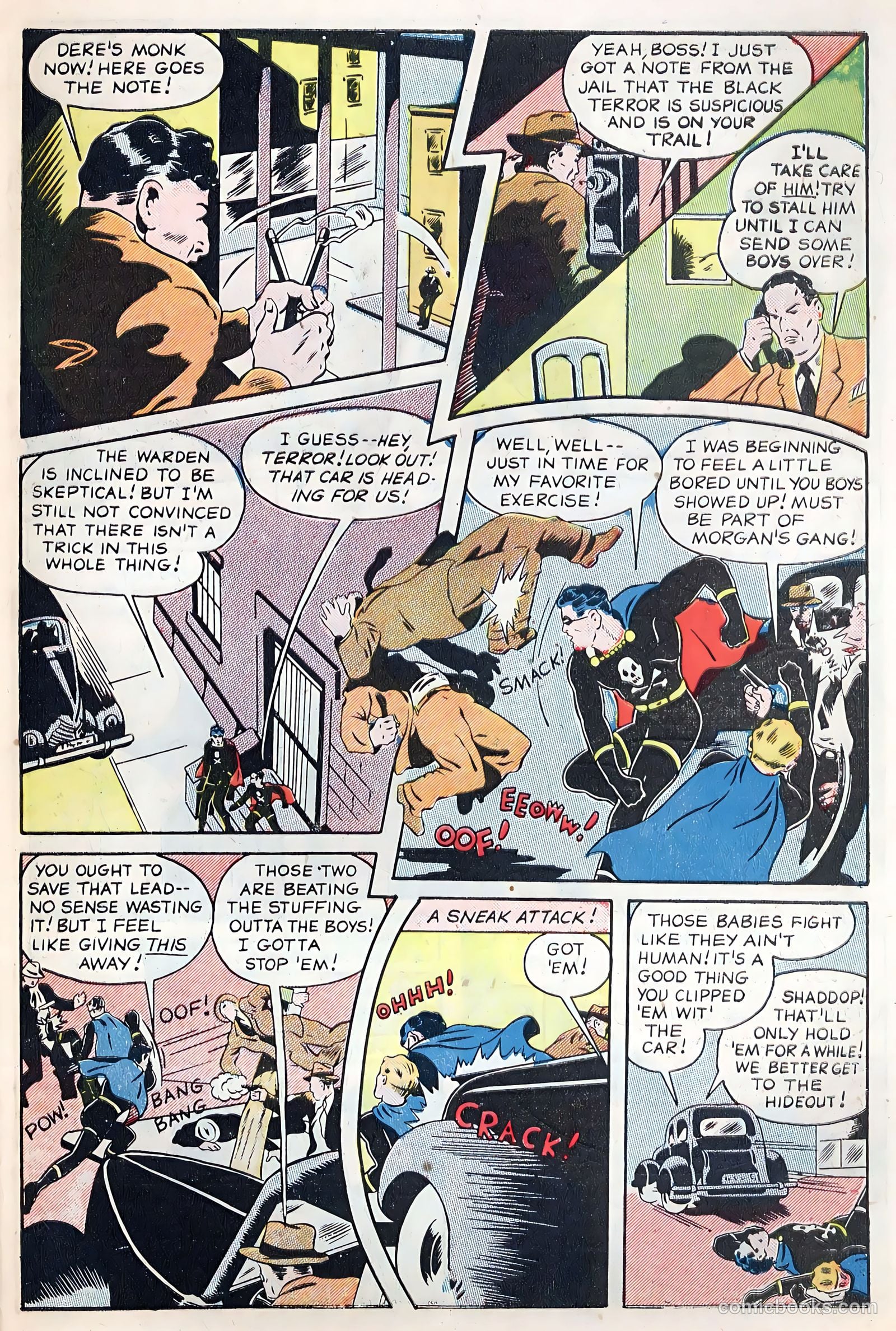 Exciting Comics #38 (1945) — page 7 of 52