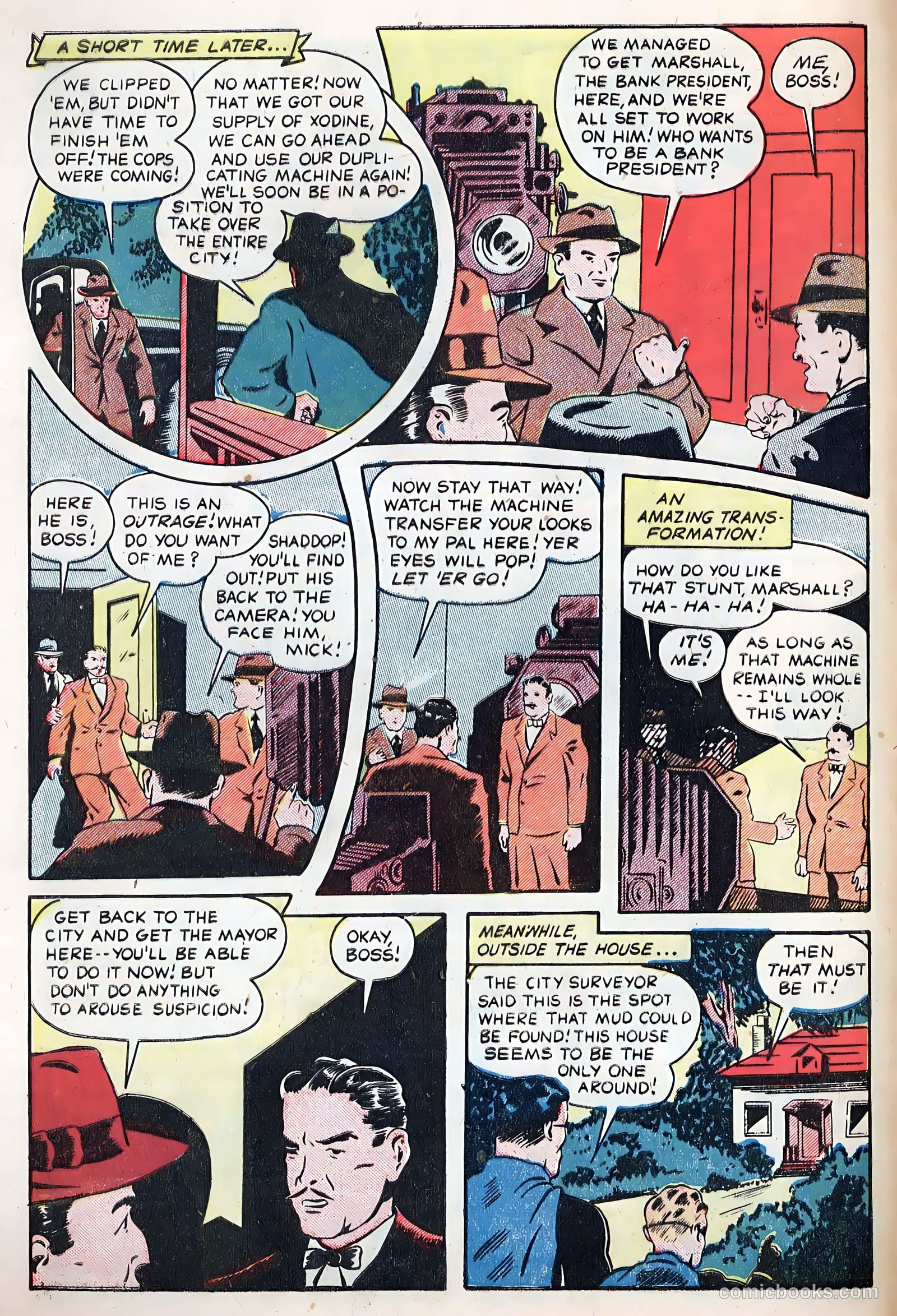Exciting Comics #38 (1945) — page 8 of 52