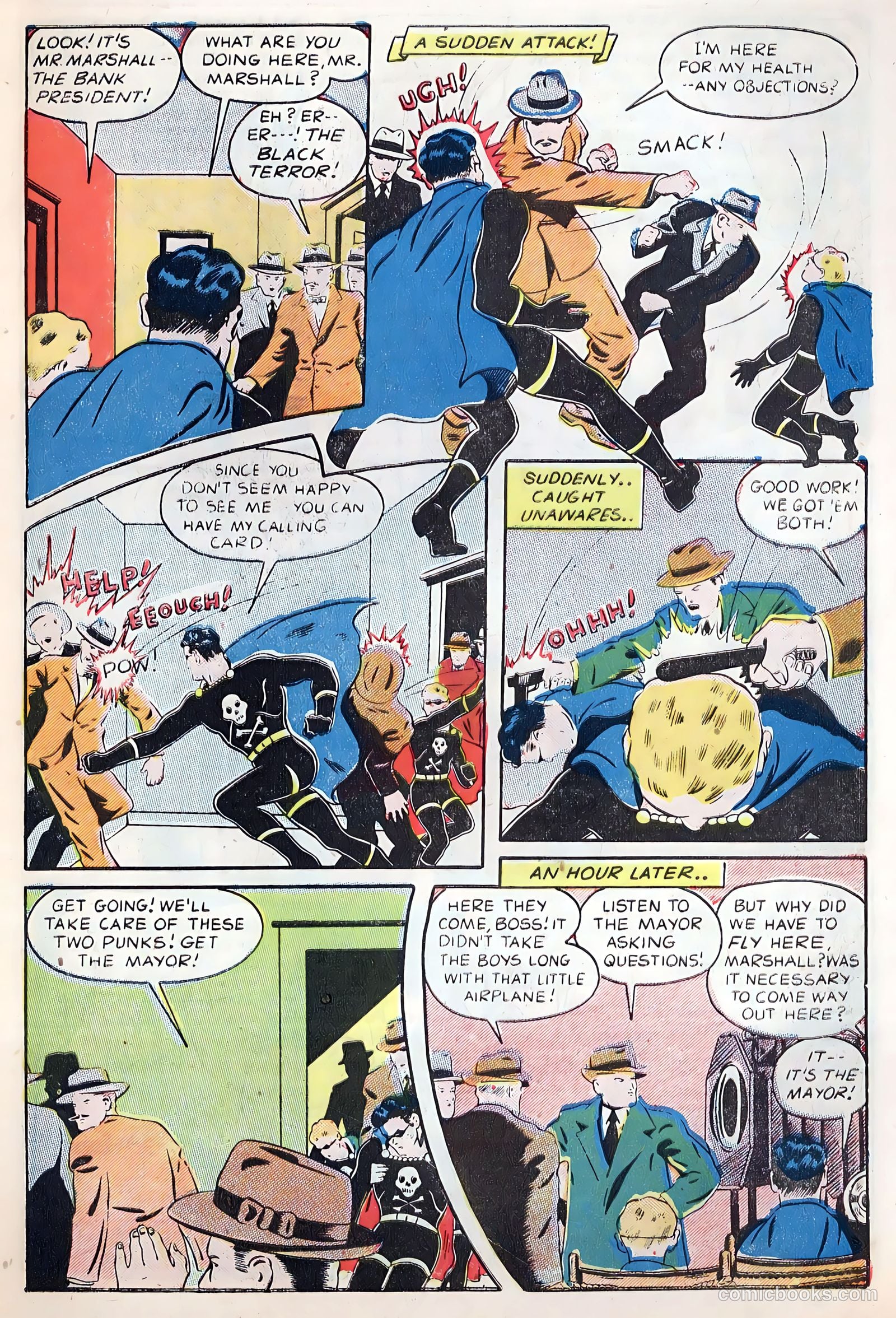Exciting Comics #38 (1945) — page 9 of 52