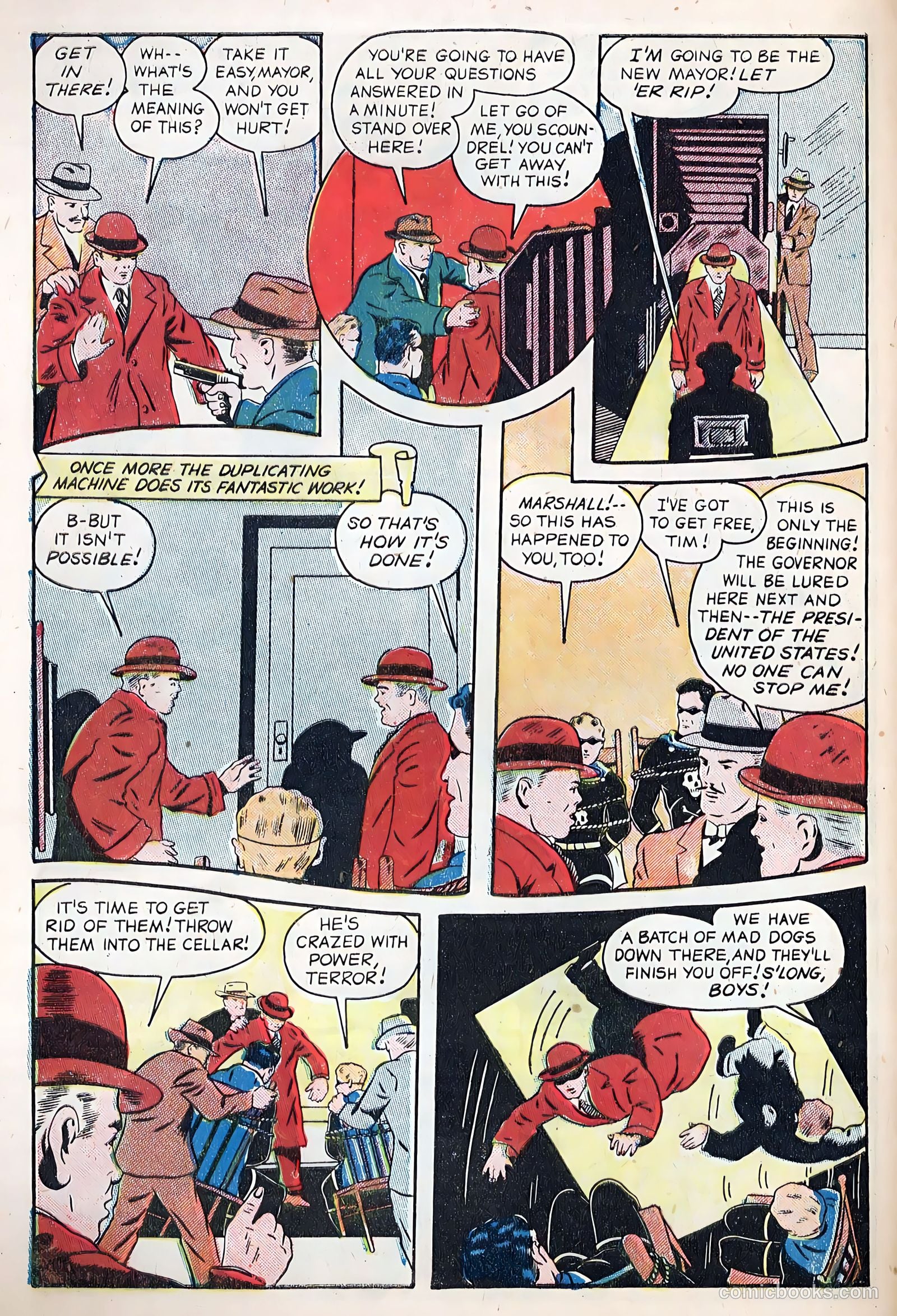 Exciting Comics #38 (1945) — page 10 of 52