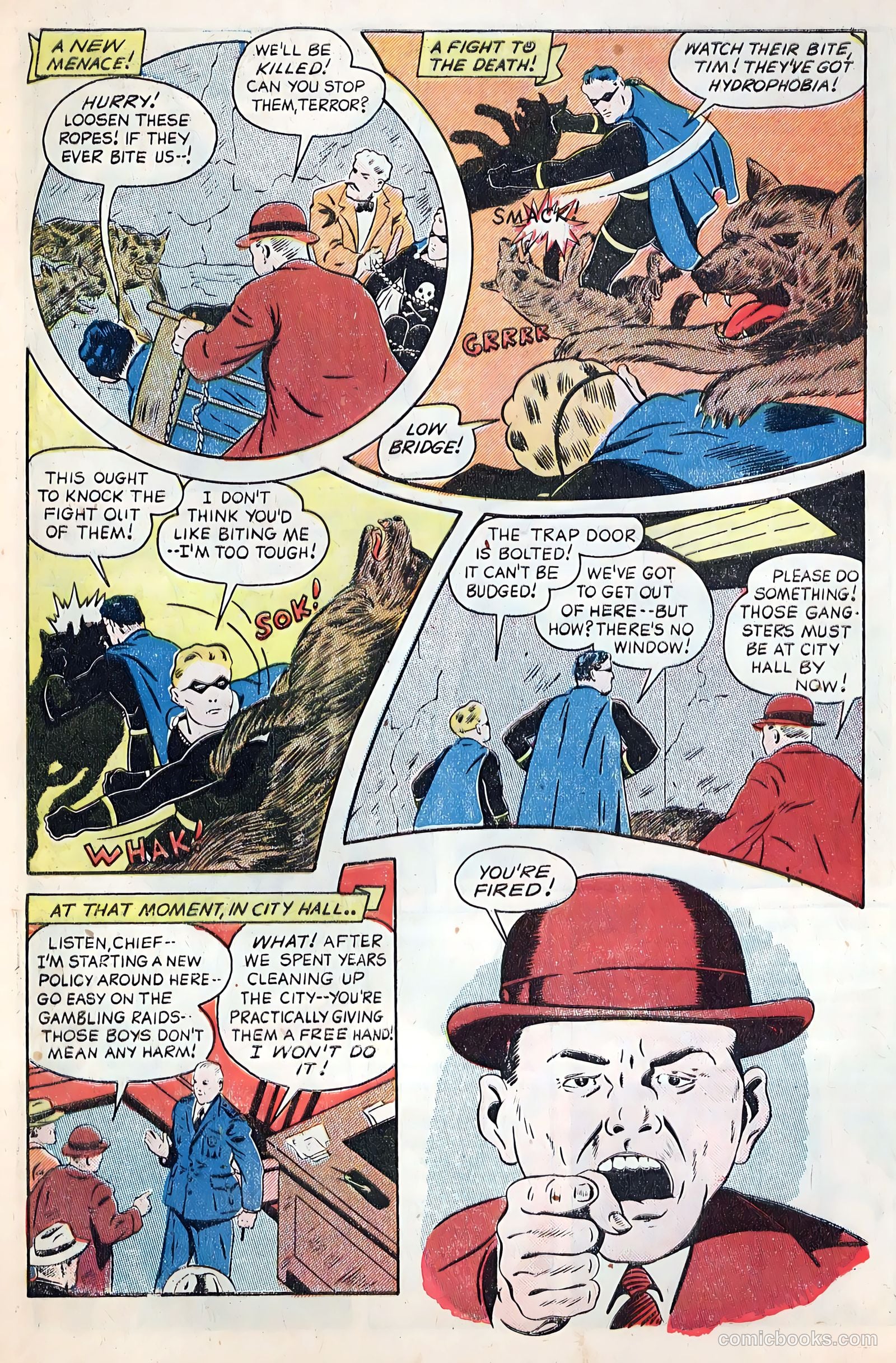 Exciting Comics #38 (1945) — page 11 of 52