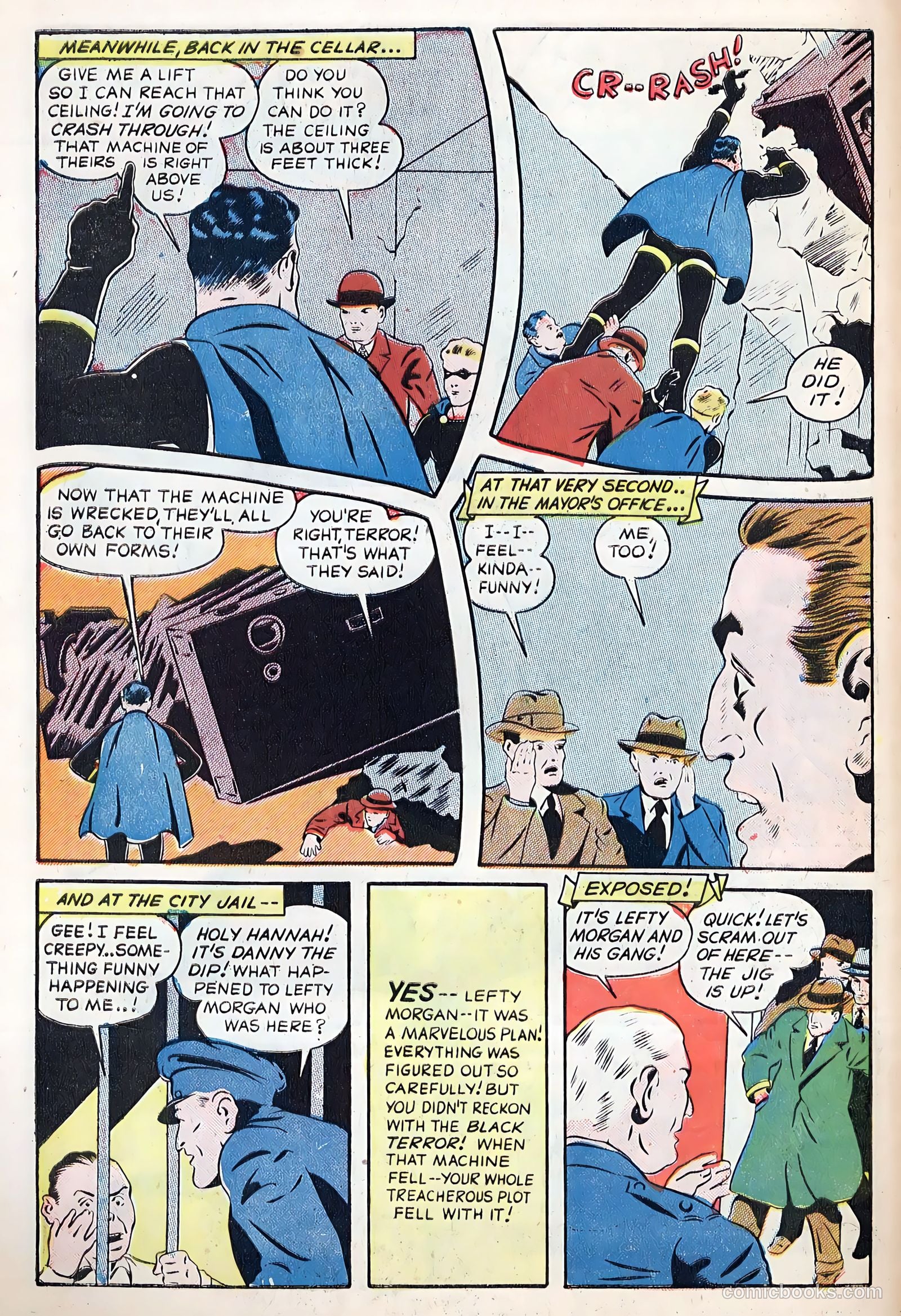 Exciting Comics #38 (1945) — page 12 of 52