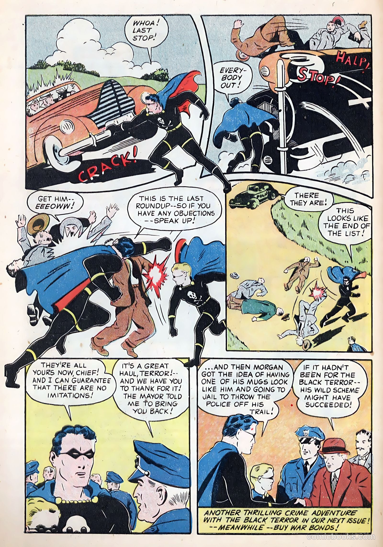 Exciting Comics #38 (1945) — page 14 of 52