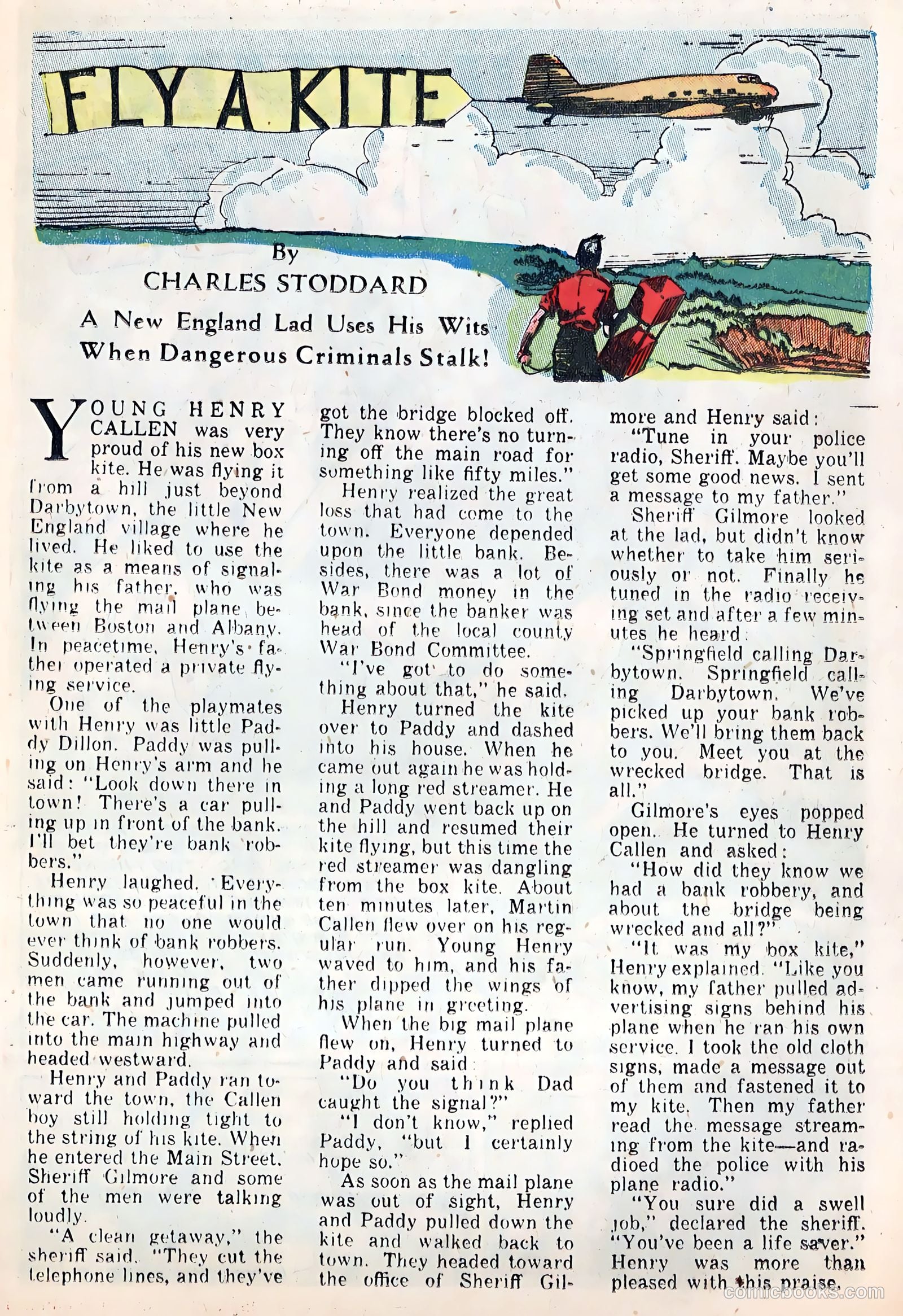 Exciting Comics #38 (1945) — page 15 of 52