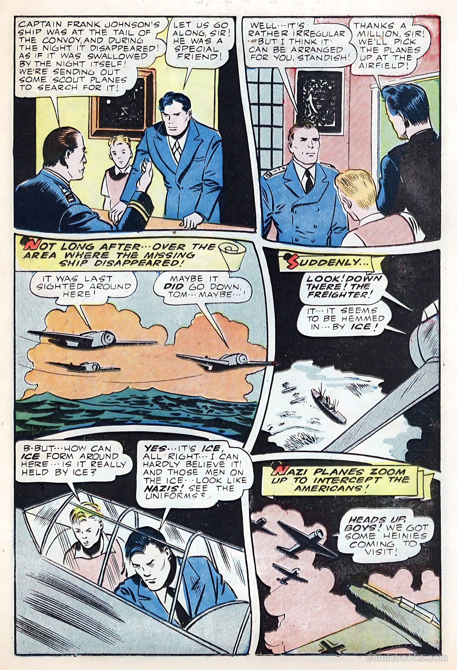 Exciting Comics #38 (1945) — page 17 of 52