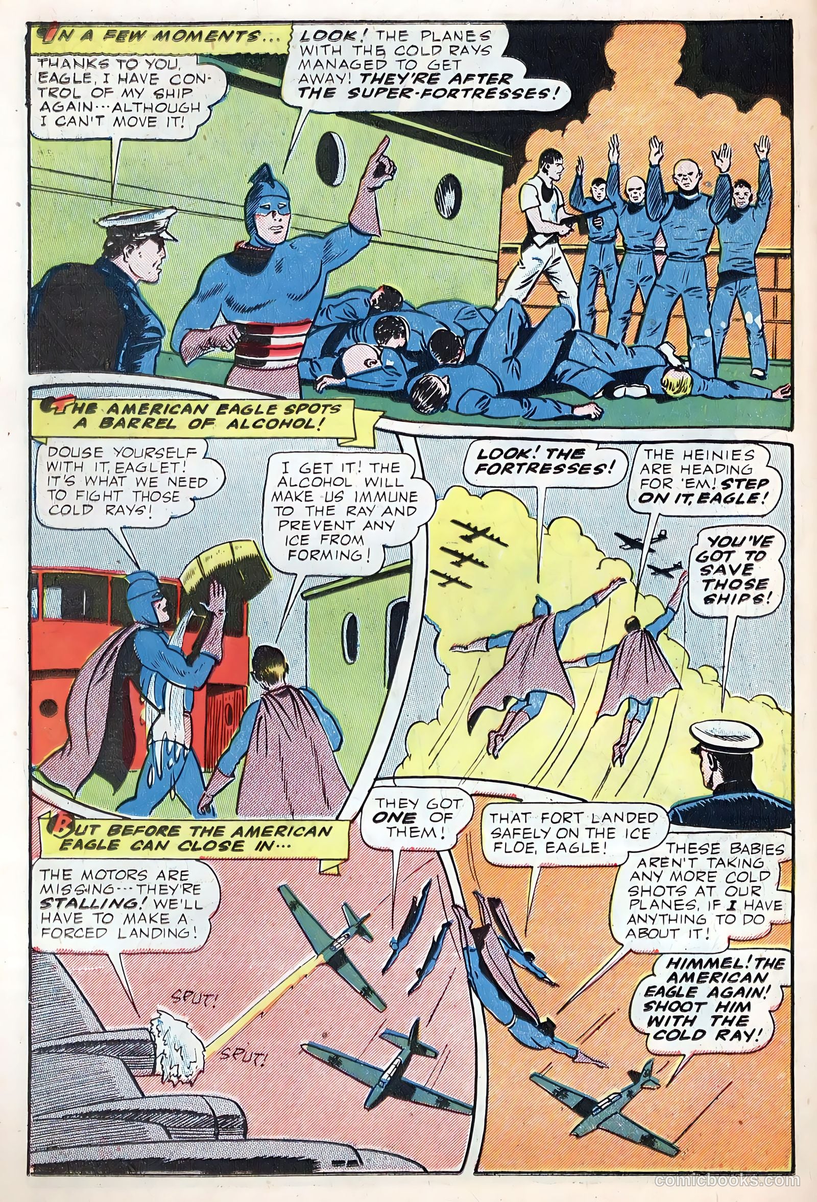 Exciting Comics #38 (1945) — page 22 of 52