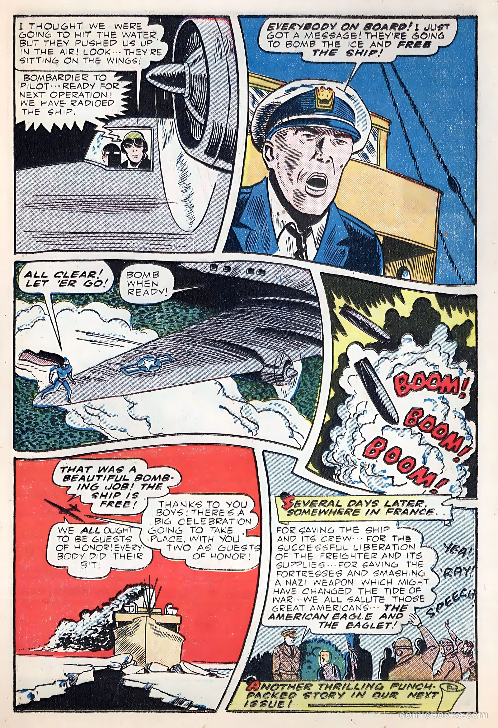 Exciting Comics #38 (1945) — page 25 of 52