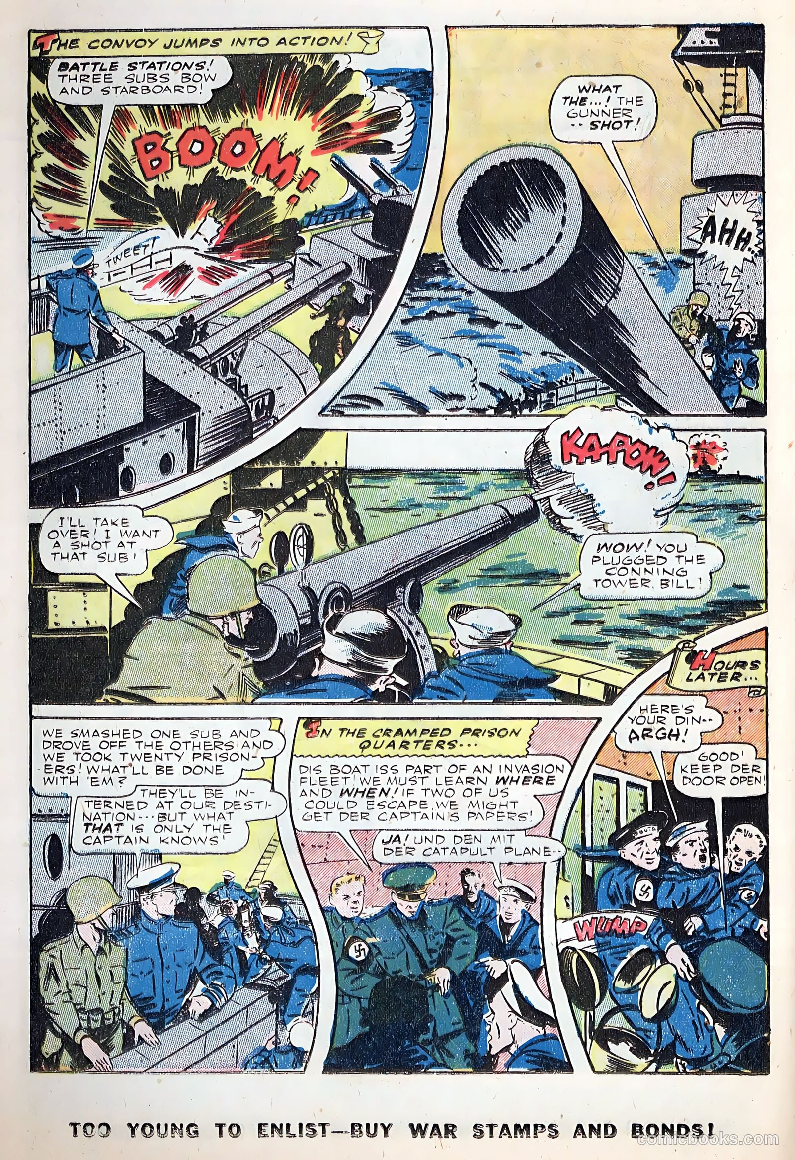 Exciting Comics #38 (1945) — page 28 of 52