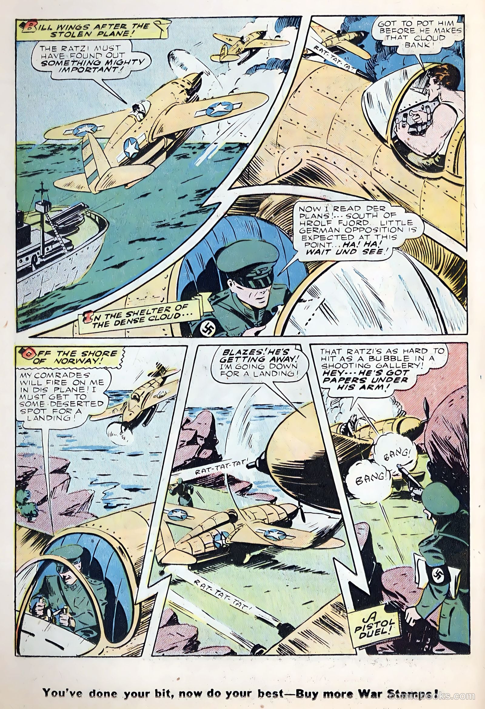 Exciting Comics #38 (1945) — page 30 of 52