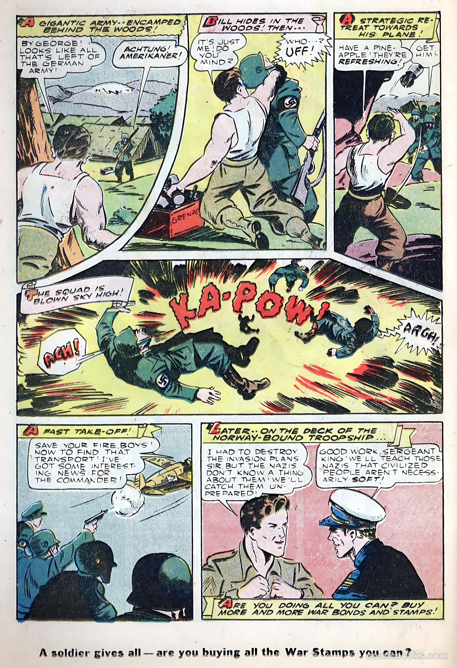 Exciting Comics #38 (1945) — page 32 of 52