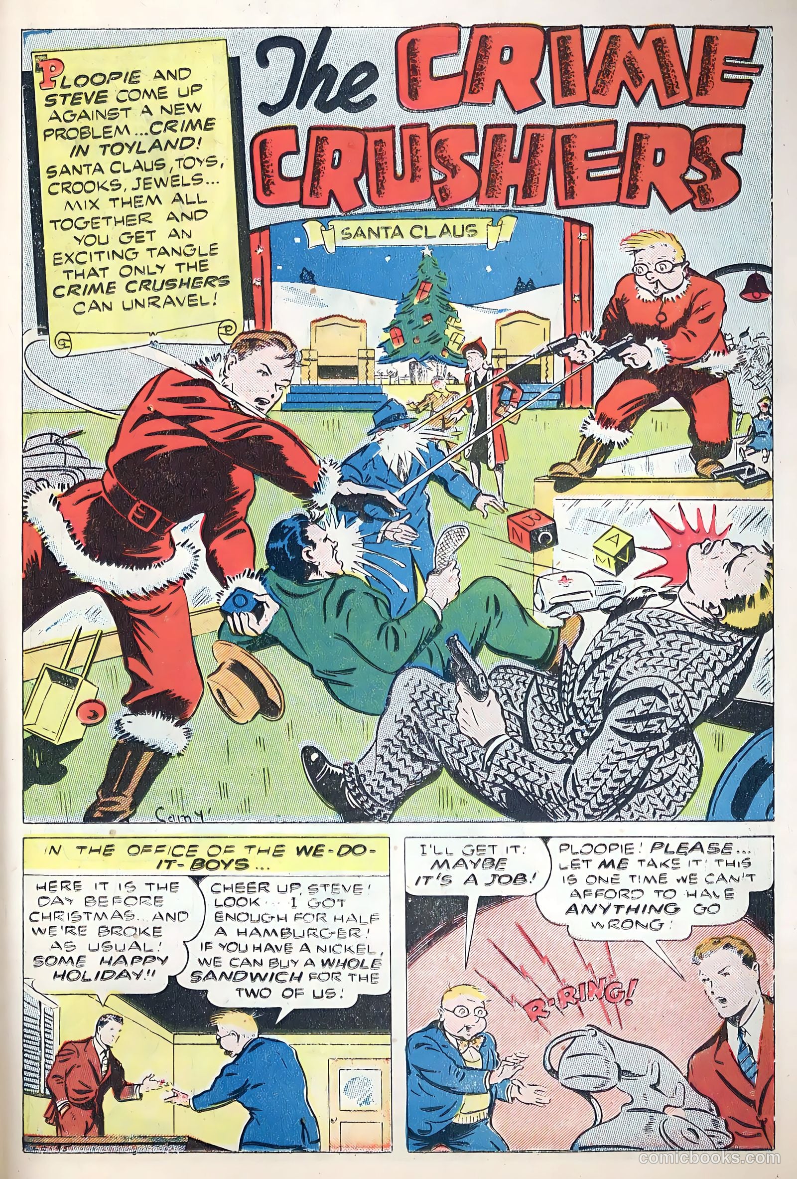 Exciting Comics #38 (1945) — page 33 of 52