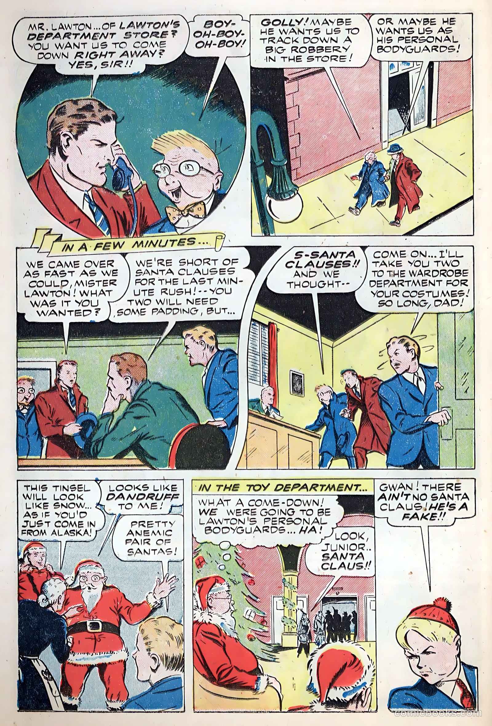 Exciting Comics #38 (1945) — page 34 of 52