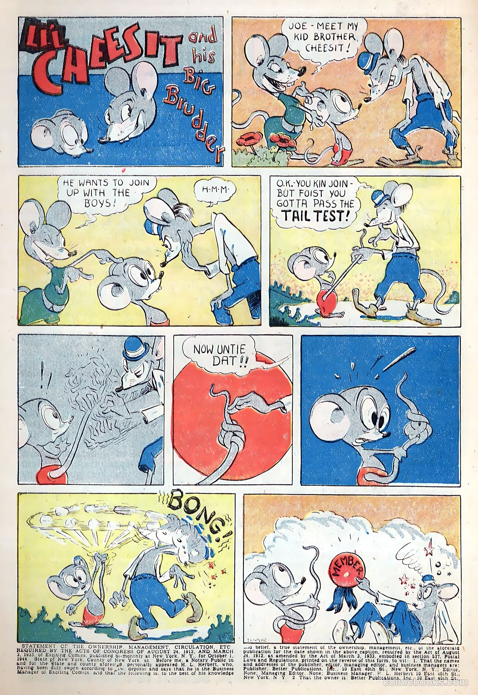 Exciting Comics #38 (1945) — page 42 of 52