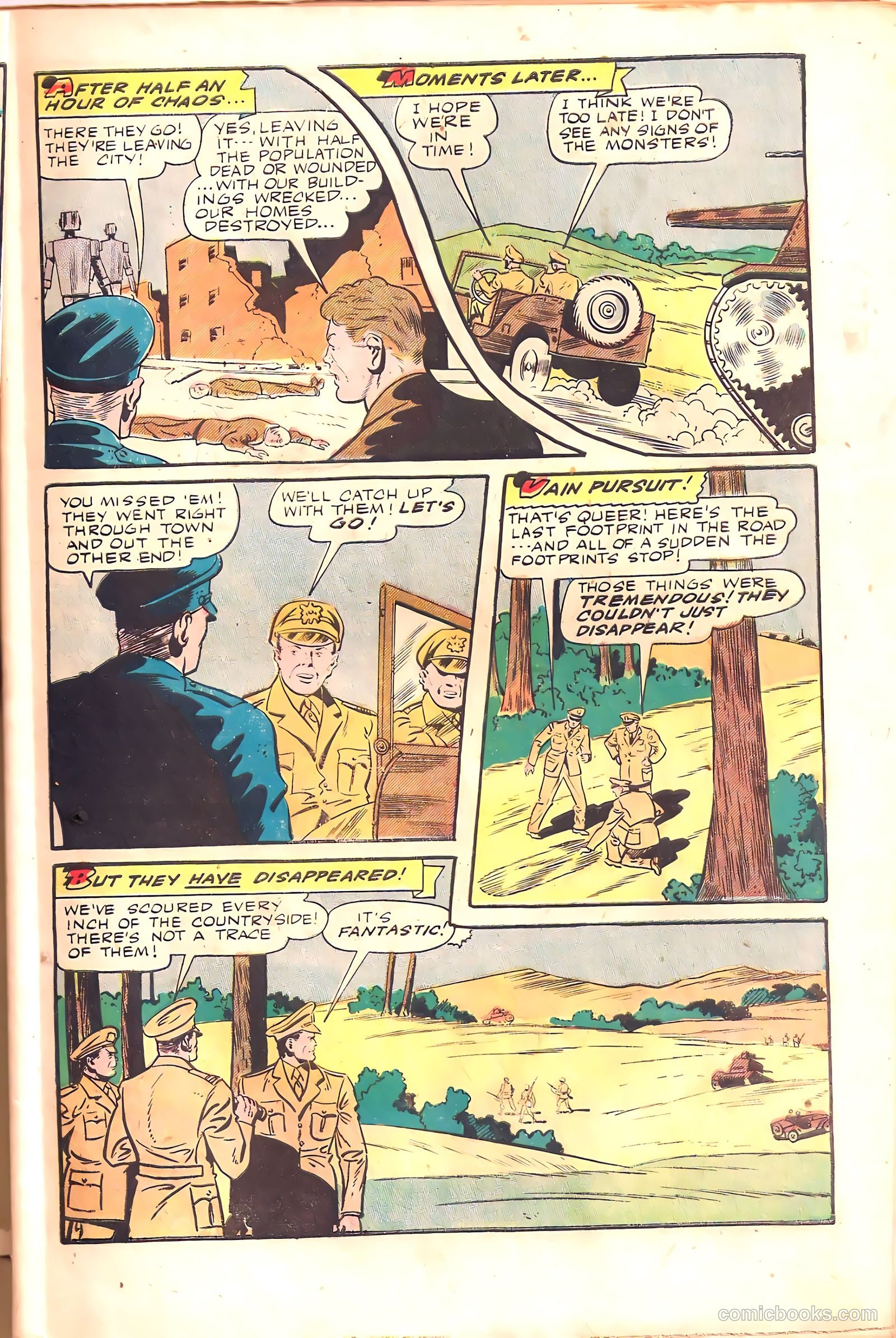 Exciting Comics #39 (1945) — page 5 of 52