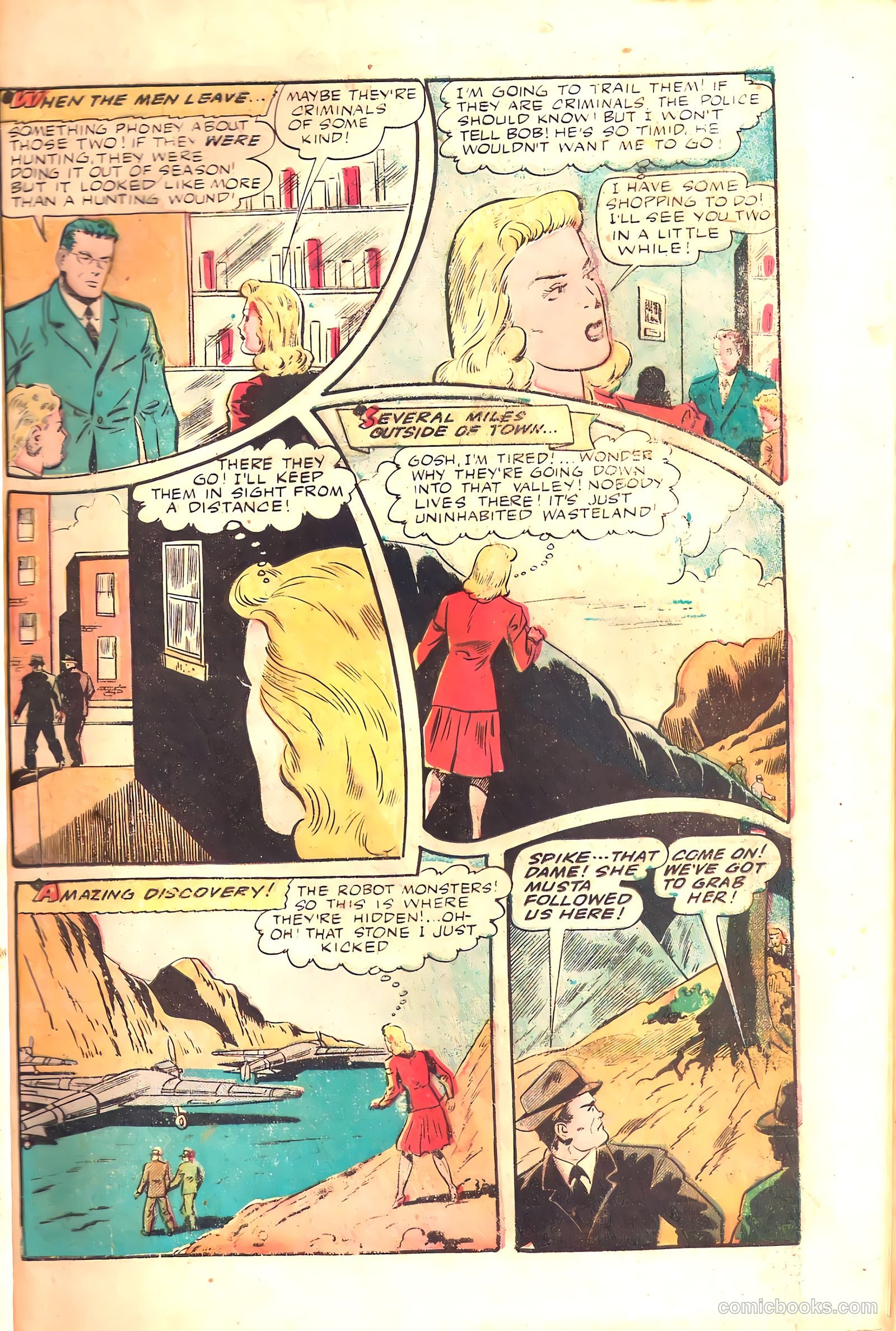 Exciting Comics #39 (1945) — page 7 of 52
