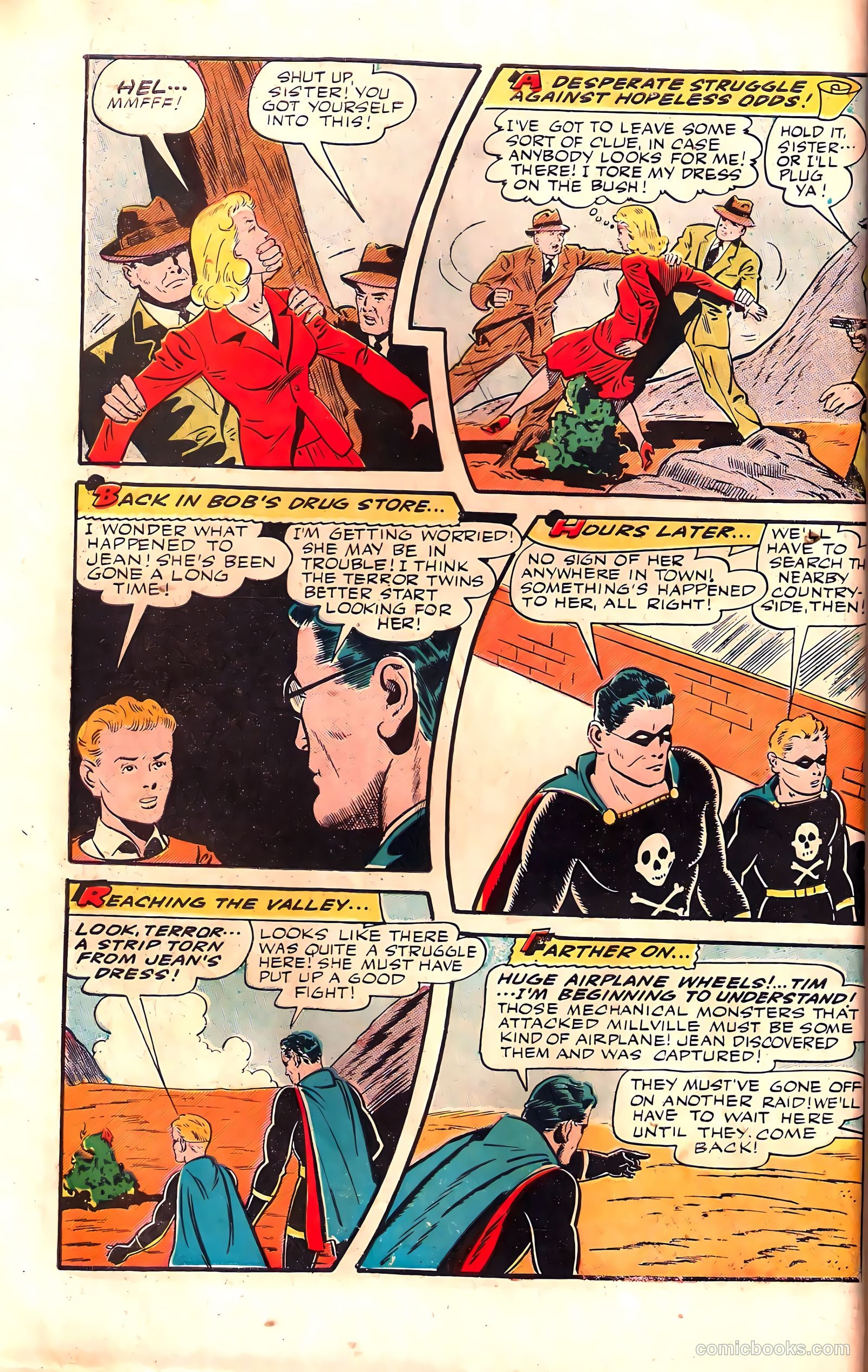 Exciting Comics #39 (1945) — page 8 of 52