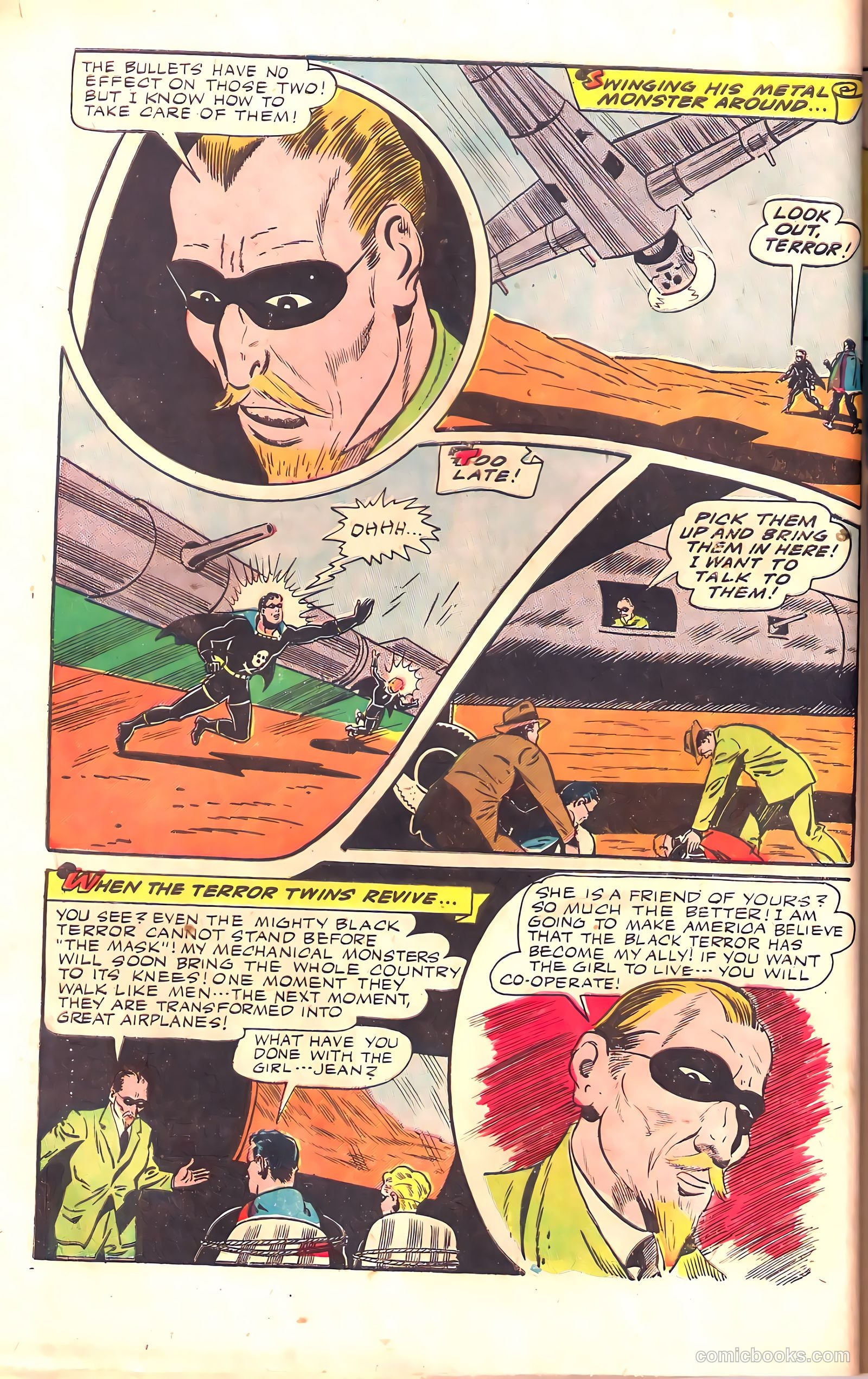 Exciting Comics #39 (1945) — page 10 of 52