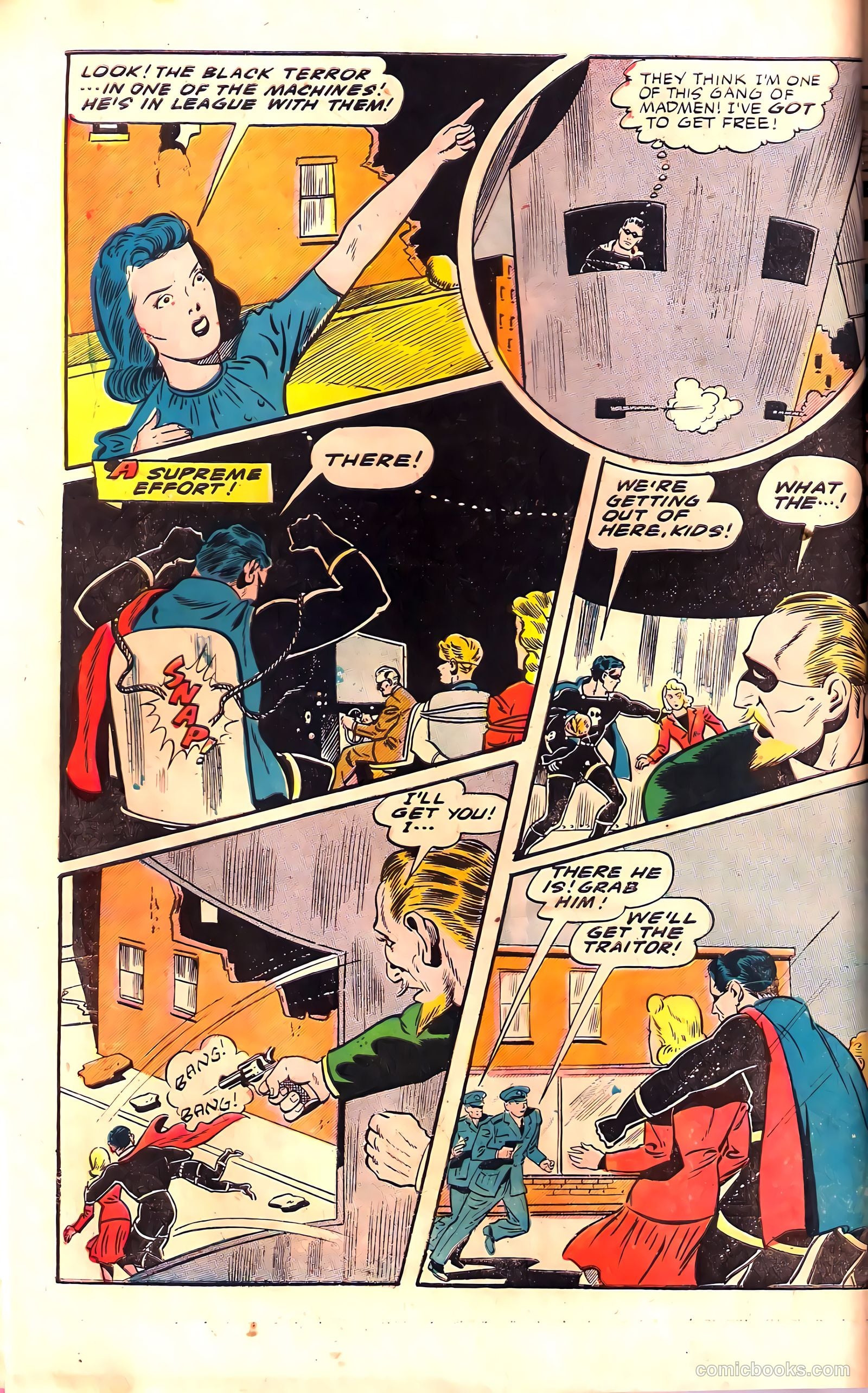 Exciting Comics #39 (1945) — page 12 of 52