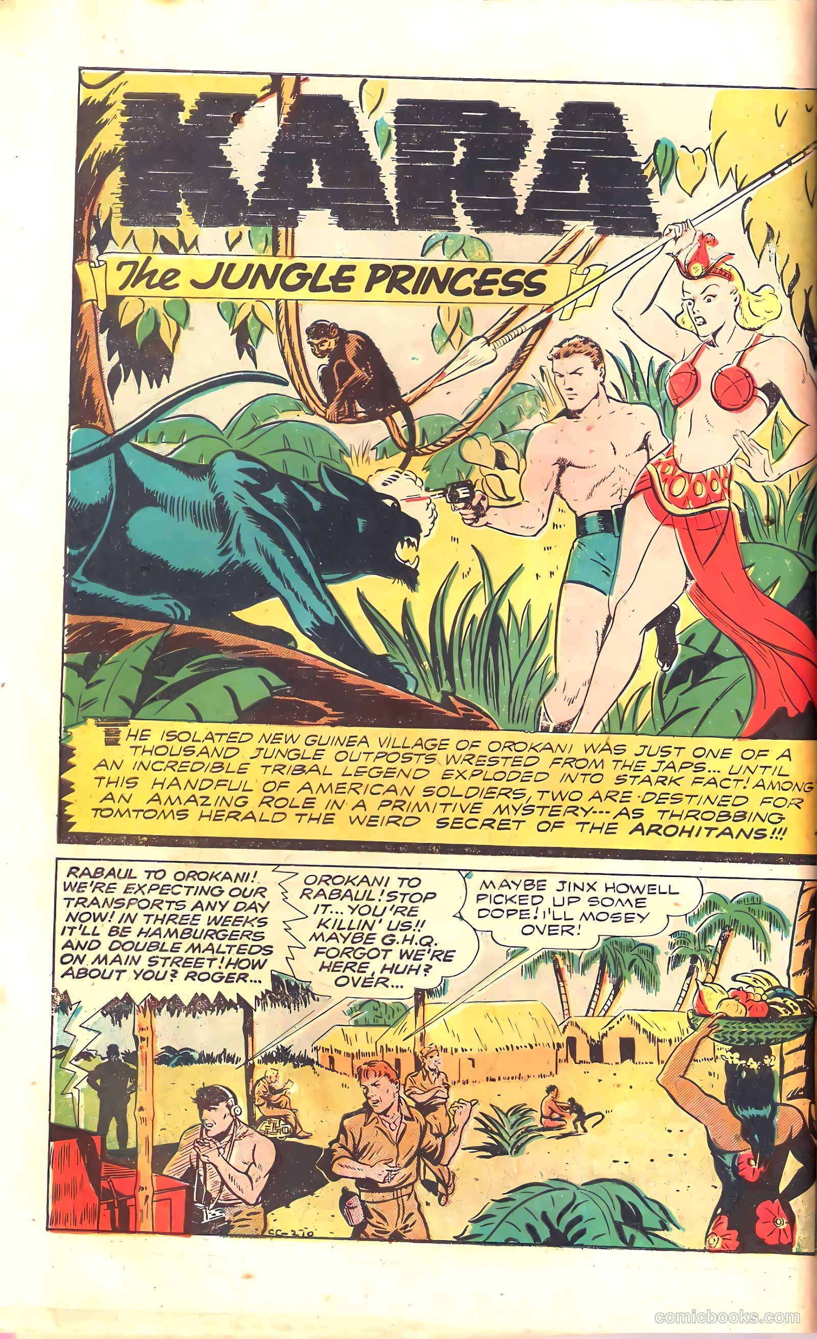 Exciting Comics #39 (1945) — page 14 of 52