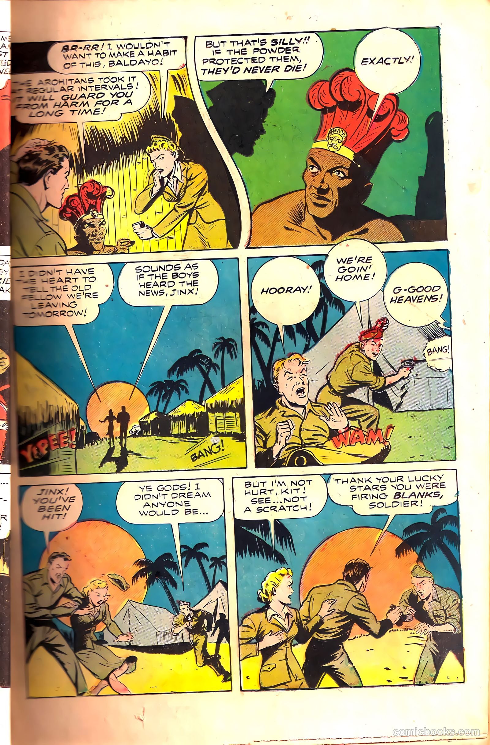 Exciting Comics #39 (1945) — page 17 of 52
