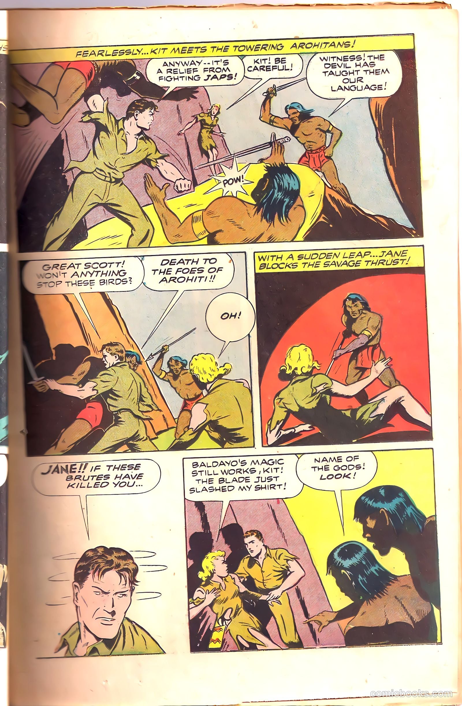 Exciting Comics #39 (1945) — page 23 of 52