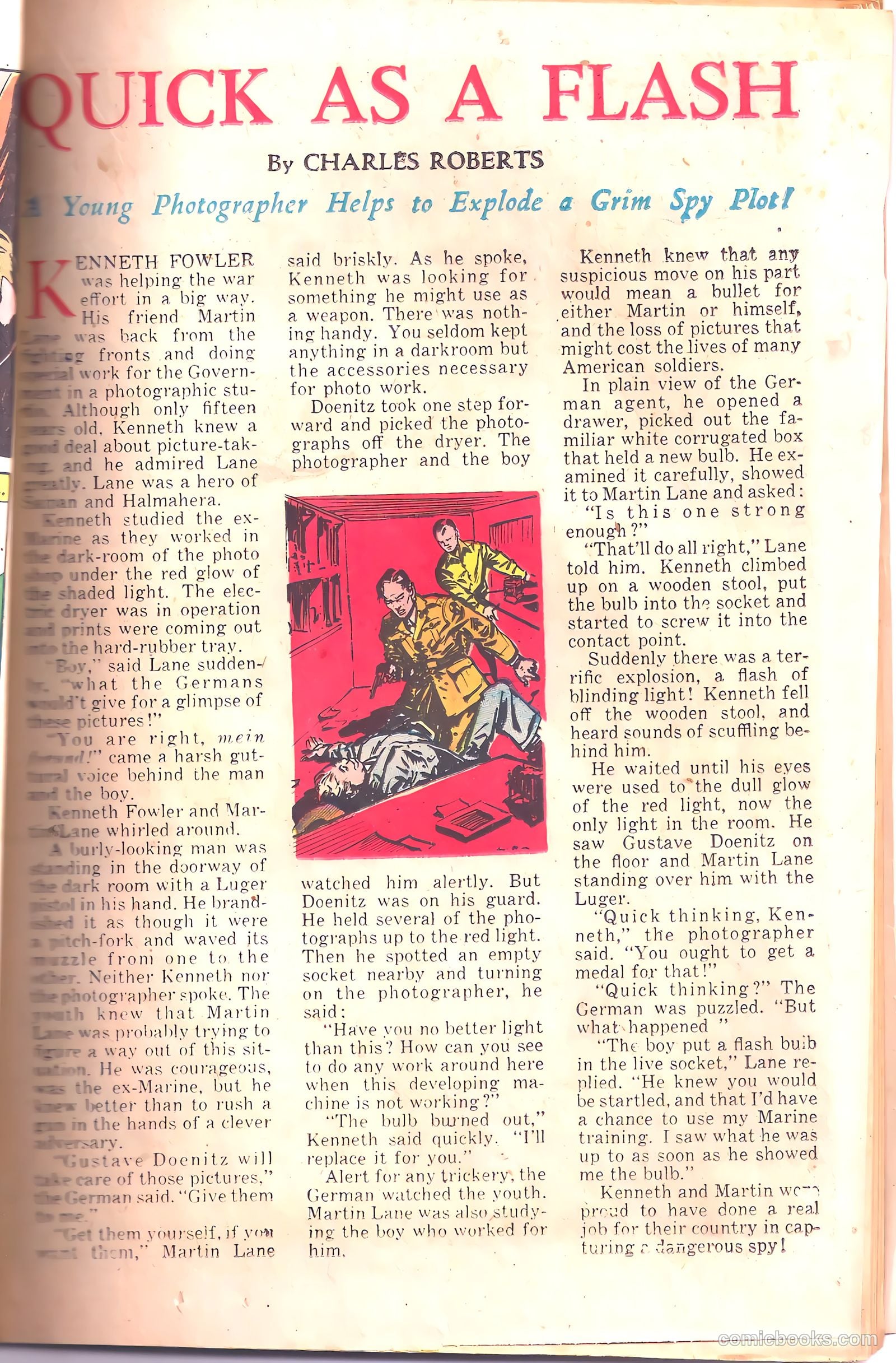Exciting Comics #39 (1945) — page 25 of 52