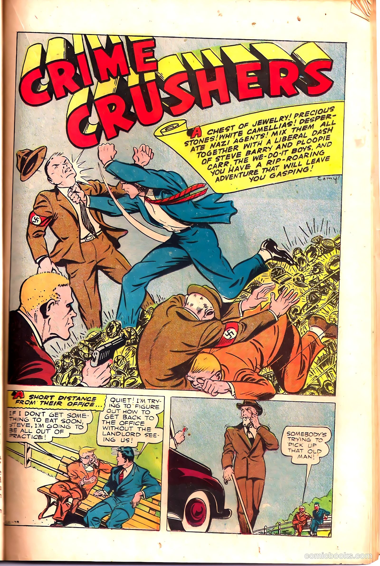 Exciting Comics #39 (1945) — page 35 of 52
