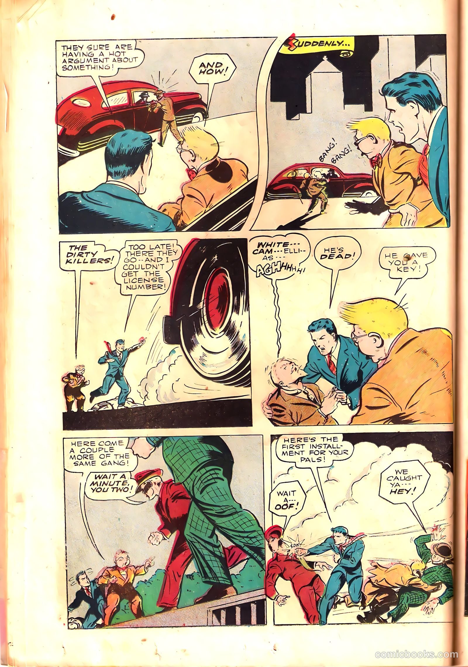 Exciting Comics #39 (1945) — page 36 of 52
