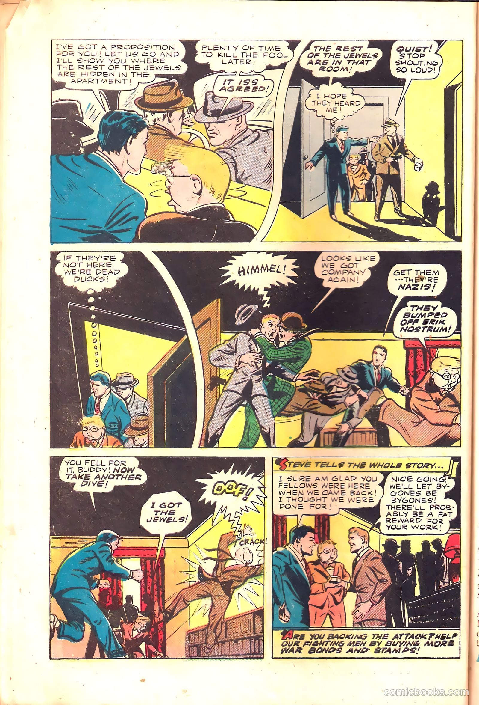 Exciting Comics #39 (1945) — page 42 of 52