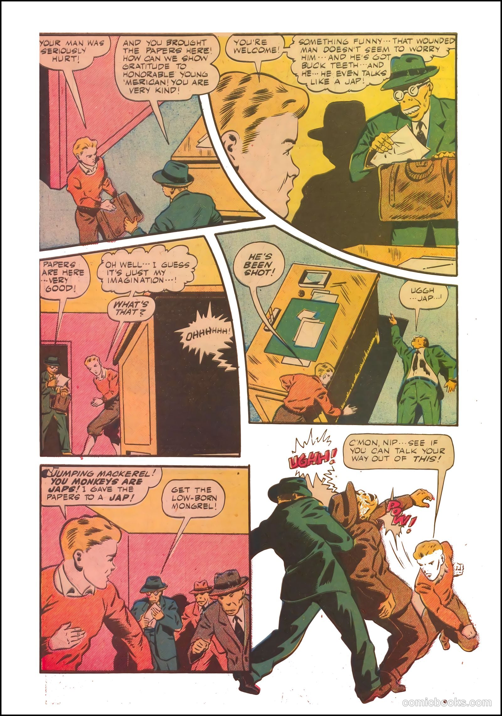 Exciting Comics #40 (1945) — page 6 of 52