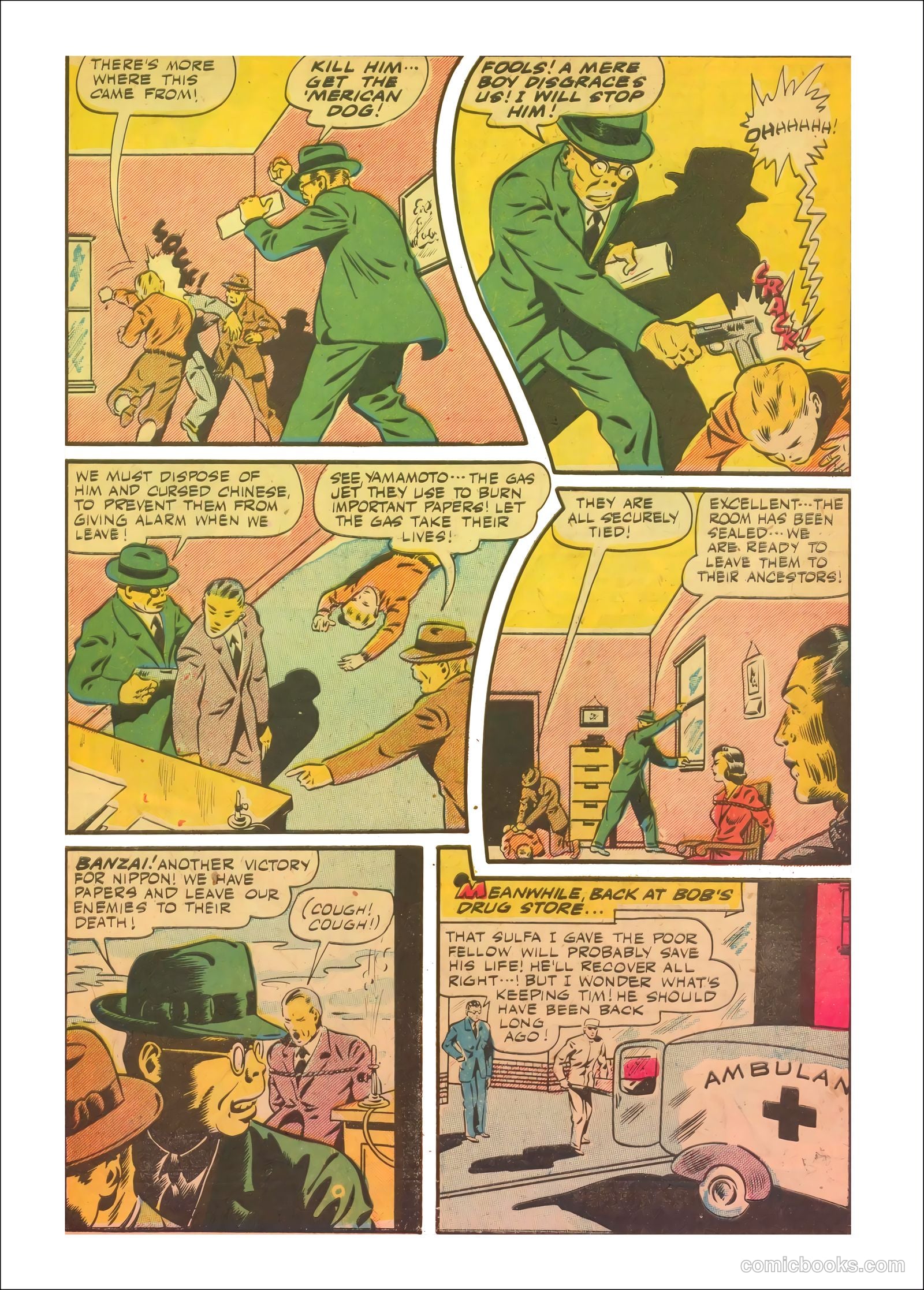Exciting Comics #40 (1945) — page 7 of 52