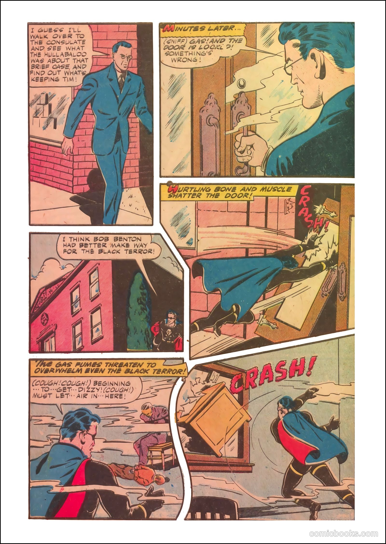 Exciting Comics #40 (1945) — page 8 of 52