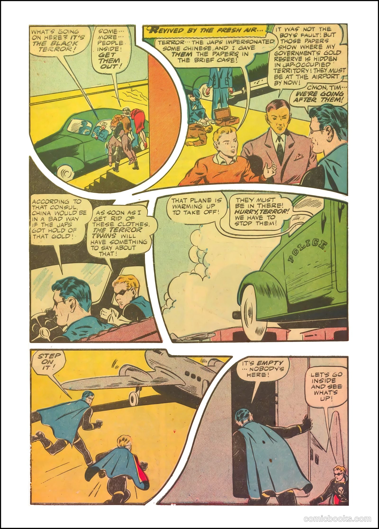Exciting Comics #40 (1945) — page 9 of 52