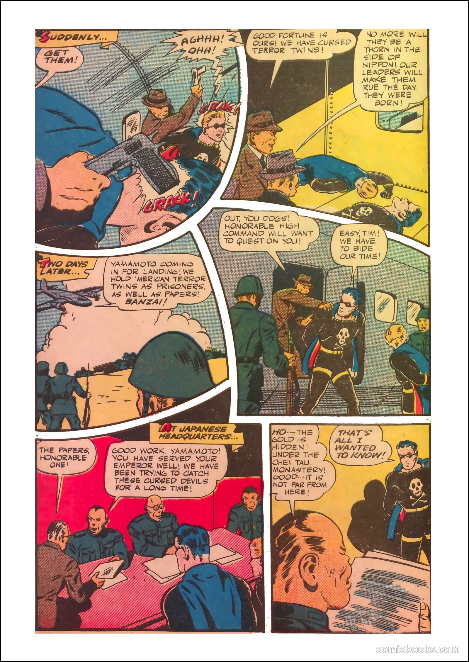 Exciting Comics #40 (1945) — page 10 of 52