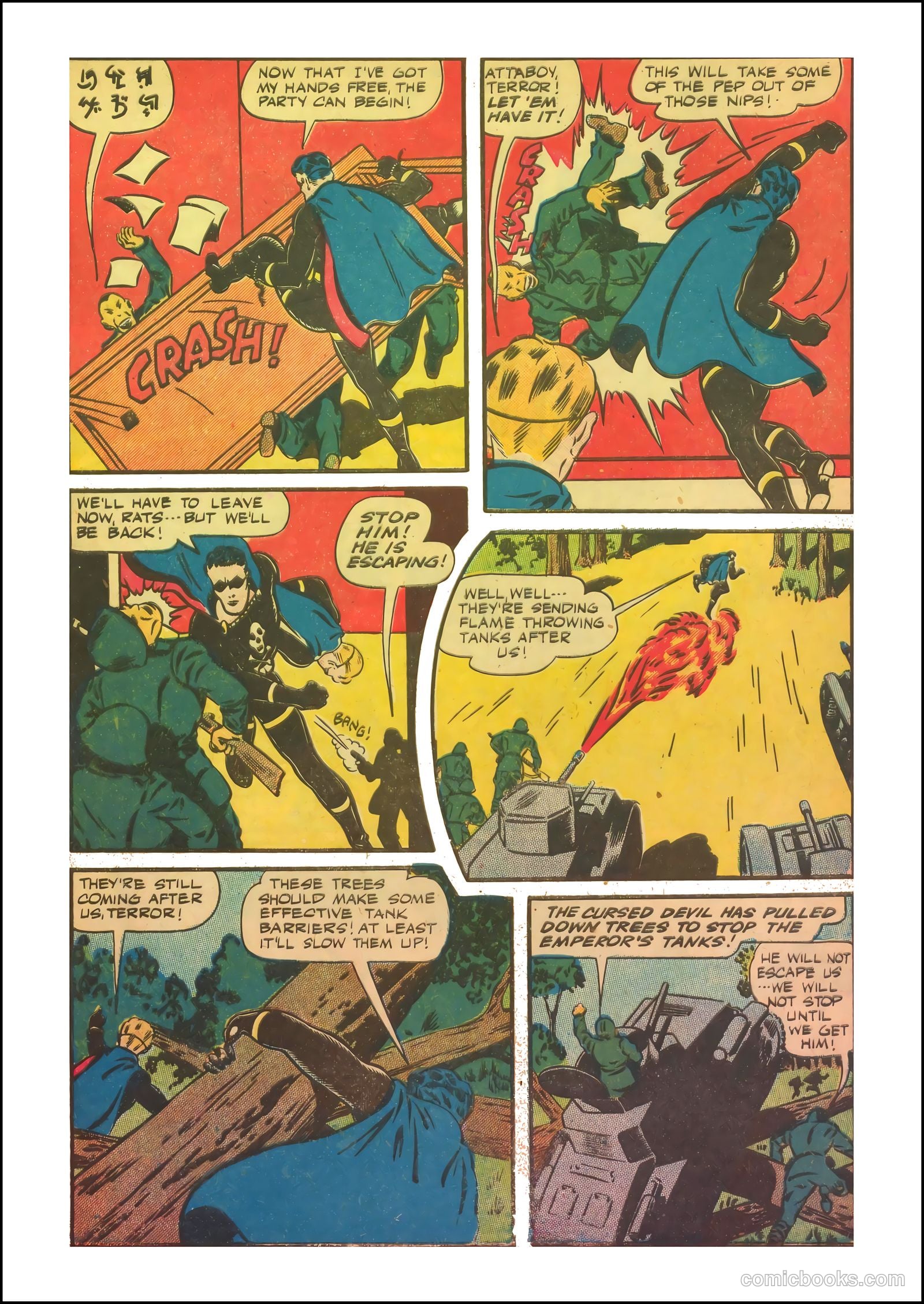 Exciting Comics #40 (1945) — page 11 of 52
