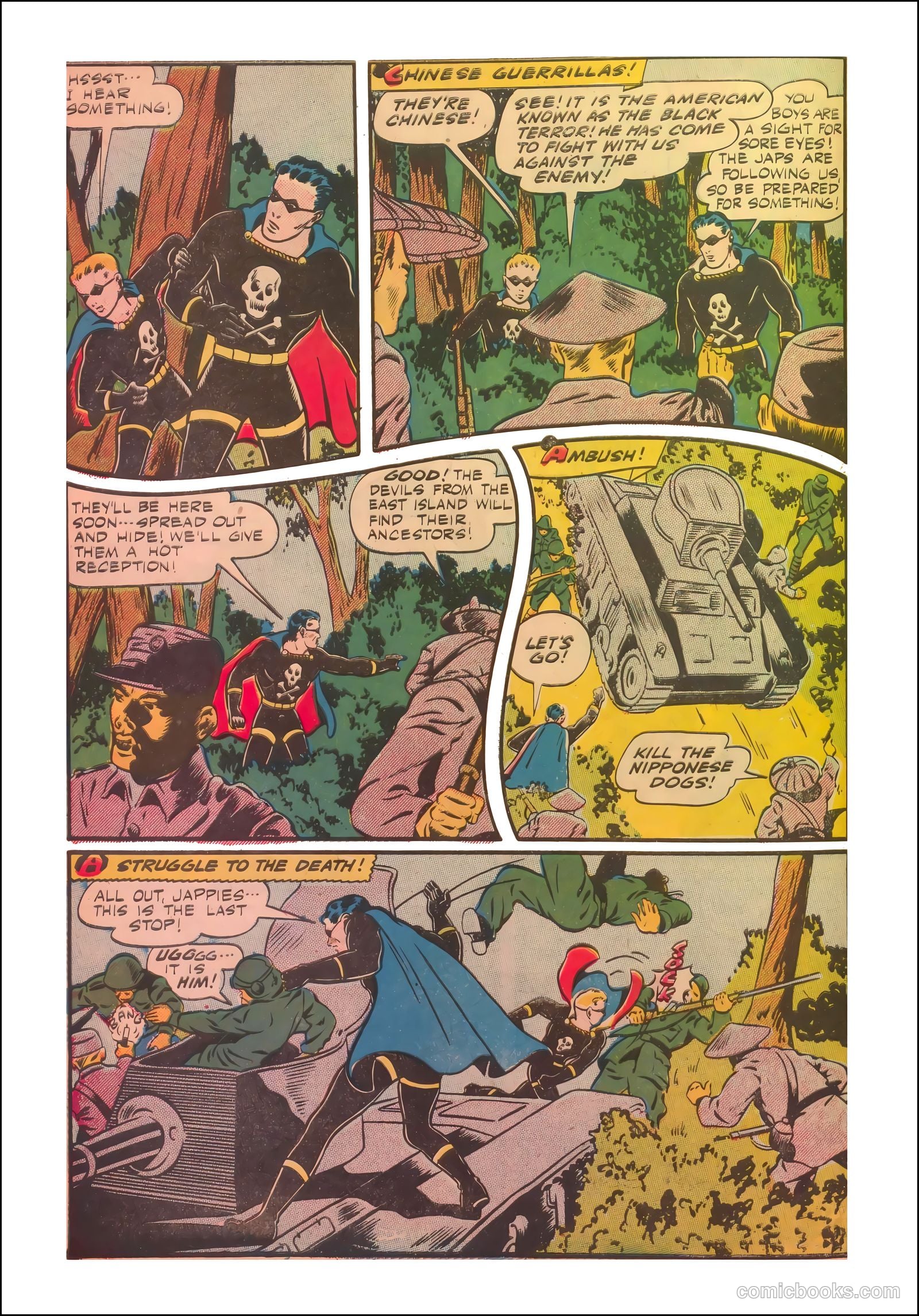 Exciting Comics #40 (1945) — page 12 of 52