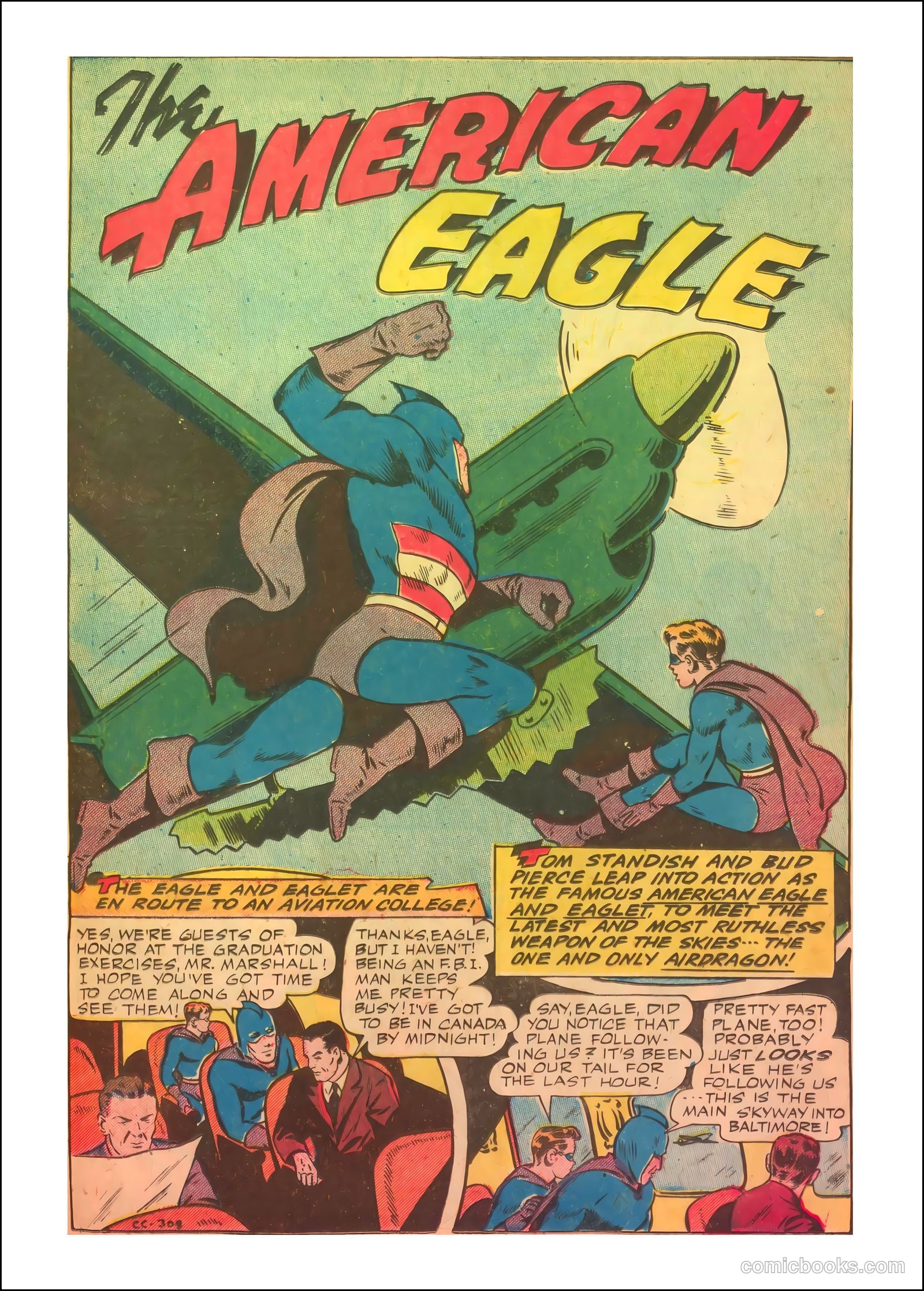 Exciting Comics #40 (1945) — page 15 of 52