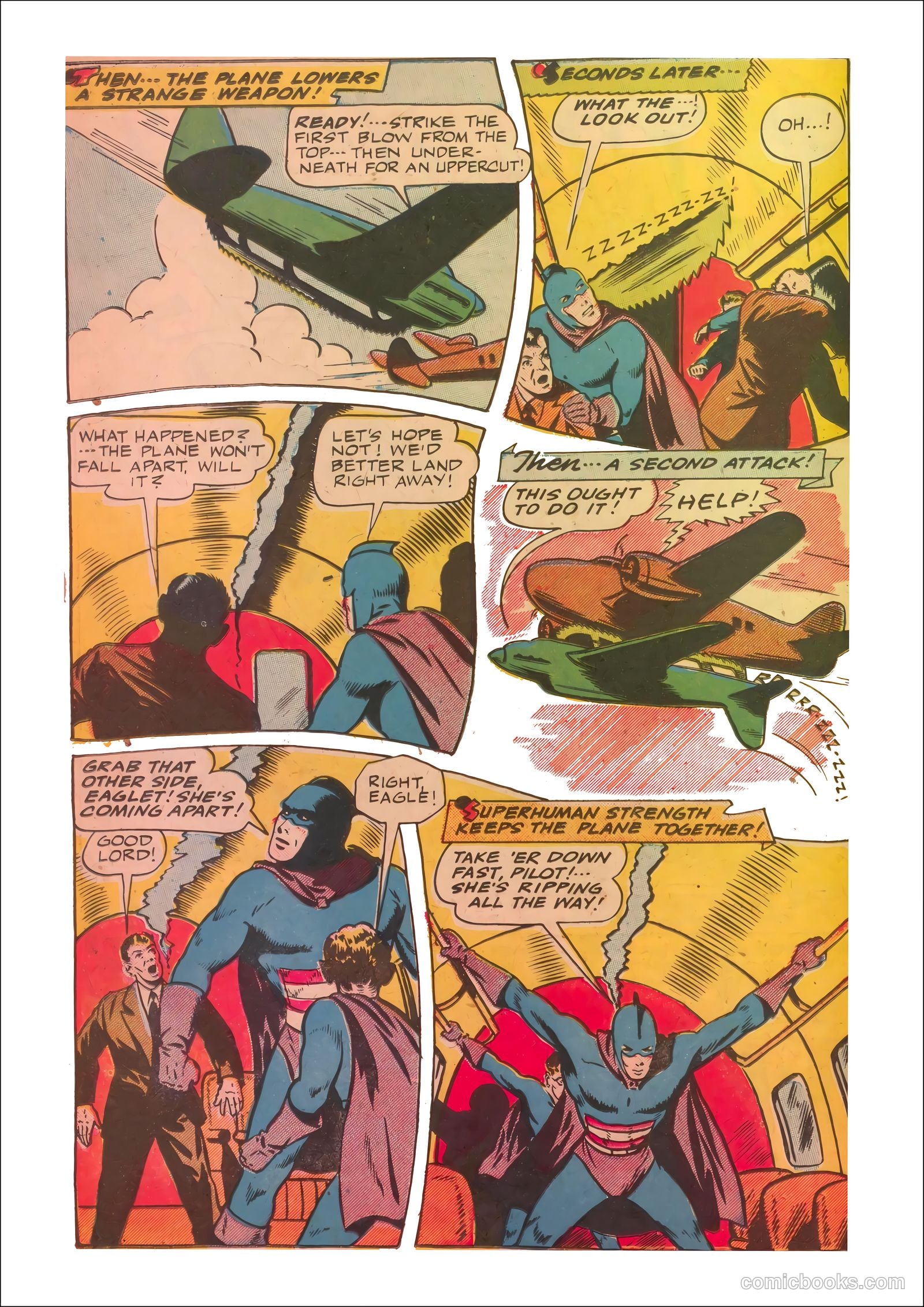 Exciting Comics #40 (1945) — page 16 of 52