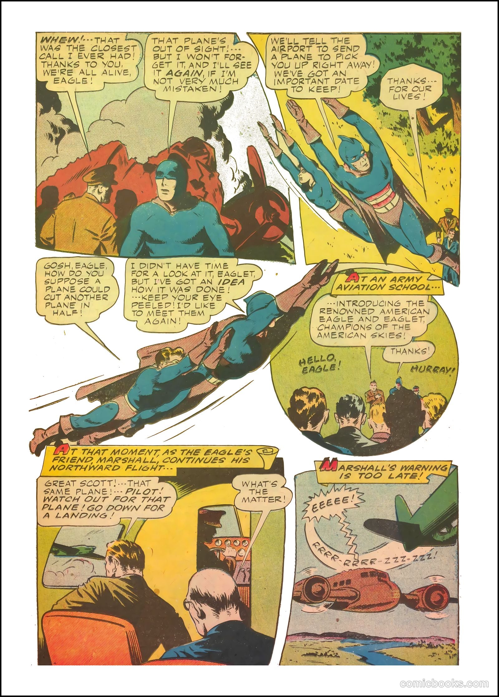 Exciting Comics #40 (1945) — page 17 of 52
