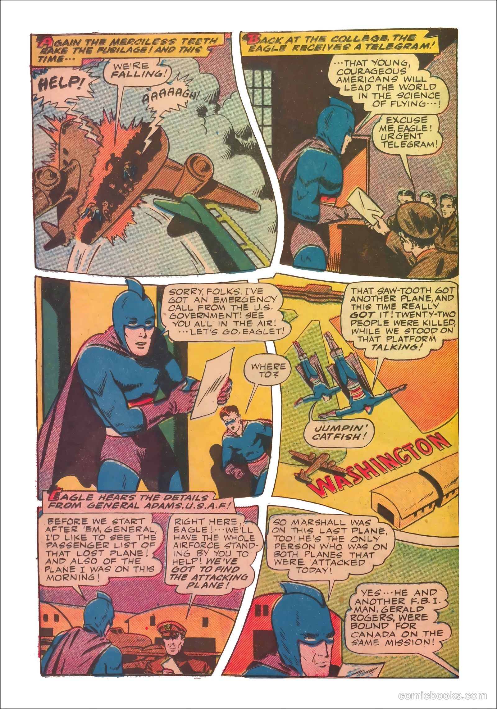 Exciting Comics #40 (1945) — page 18 of 52