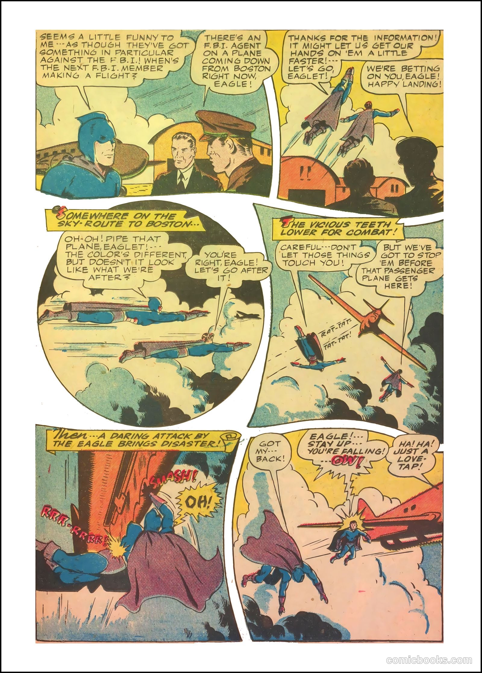 Exciting Comics #40 (1945) — page 19 of 52