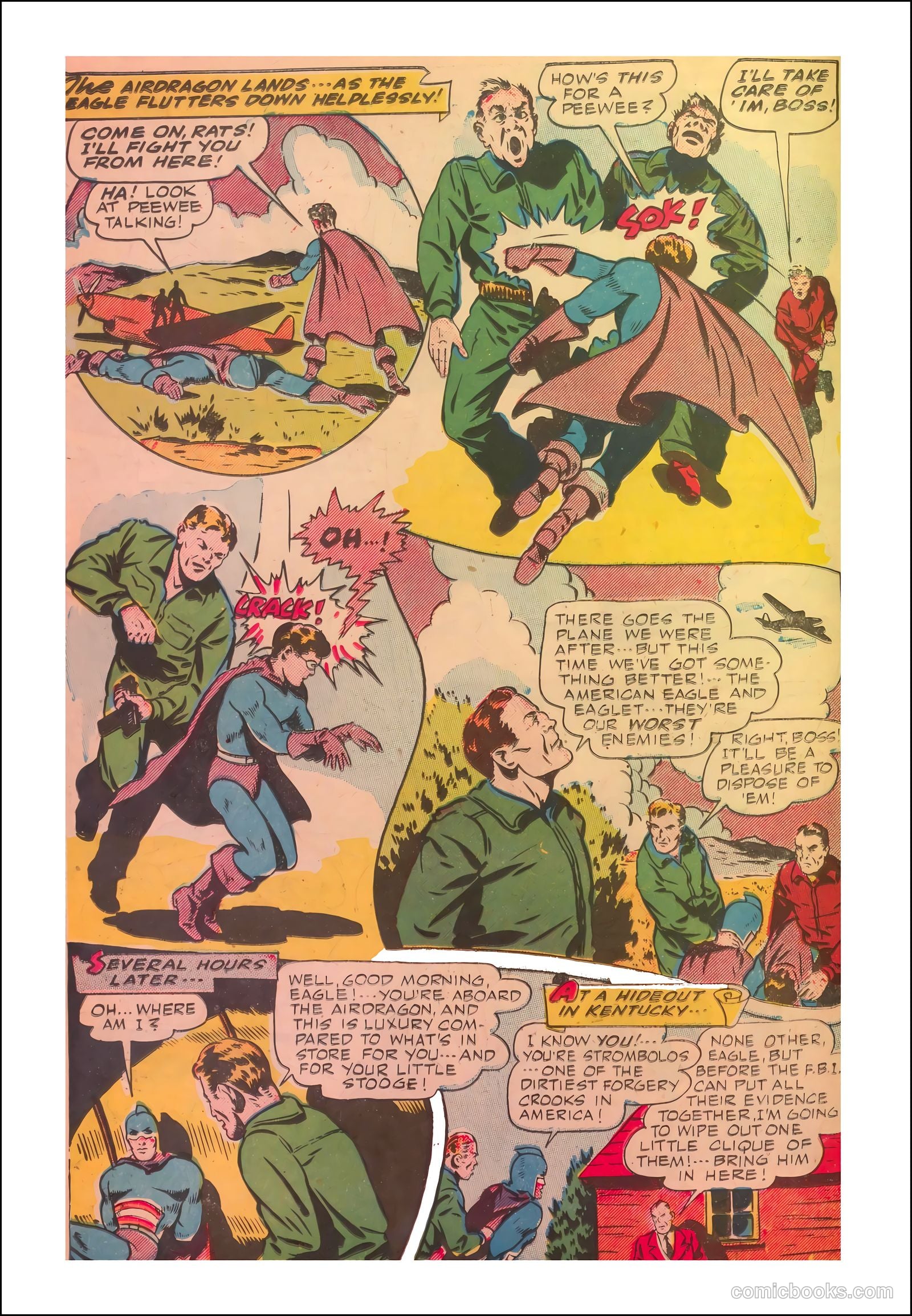 Exciting Comics #40 (1945) — page 20 of 52