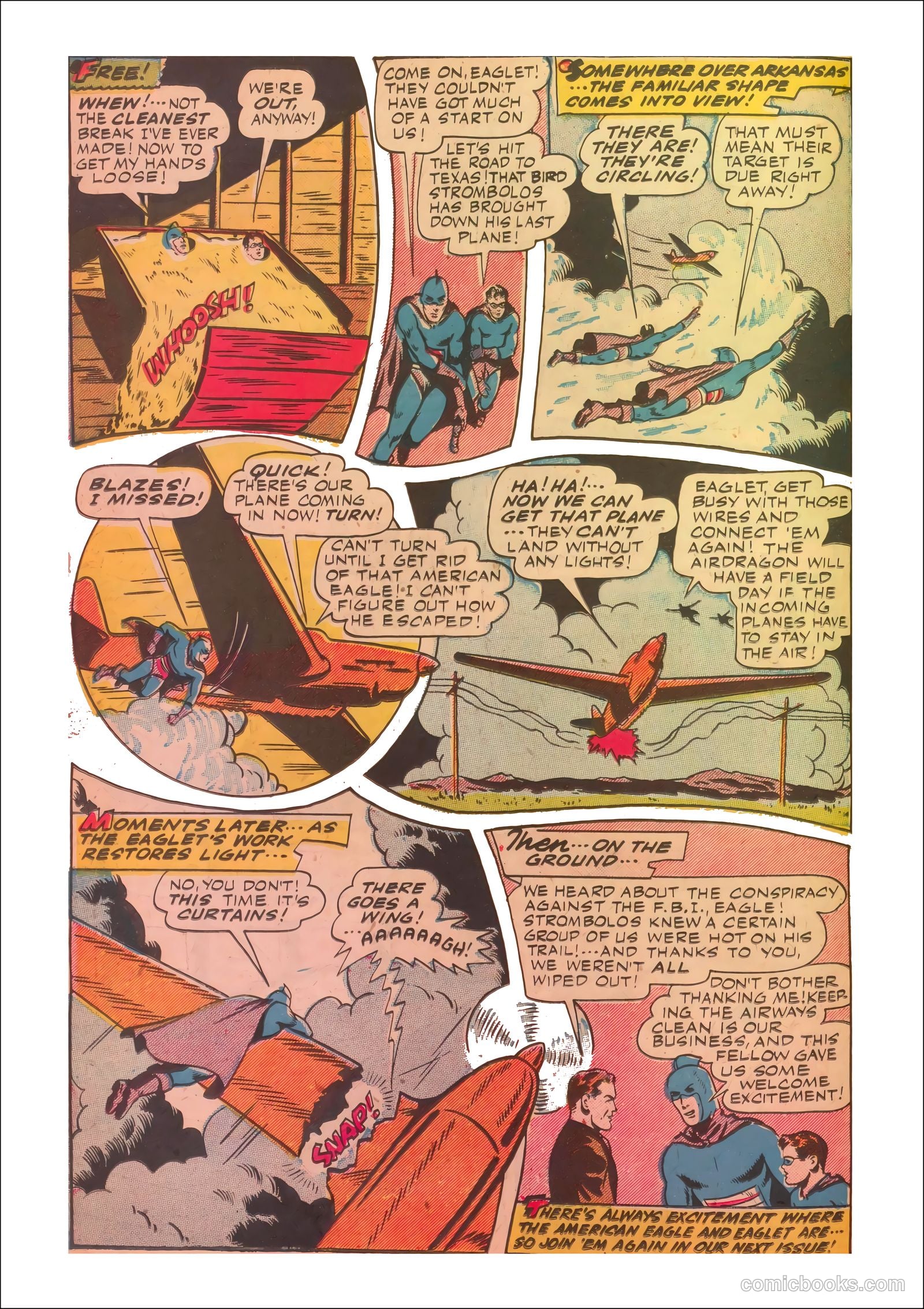Exciting Comics #40 (1945) — page 22 of 52