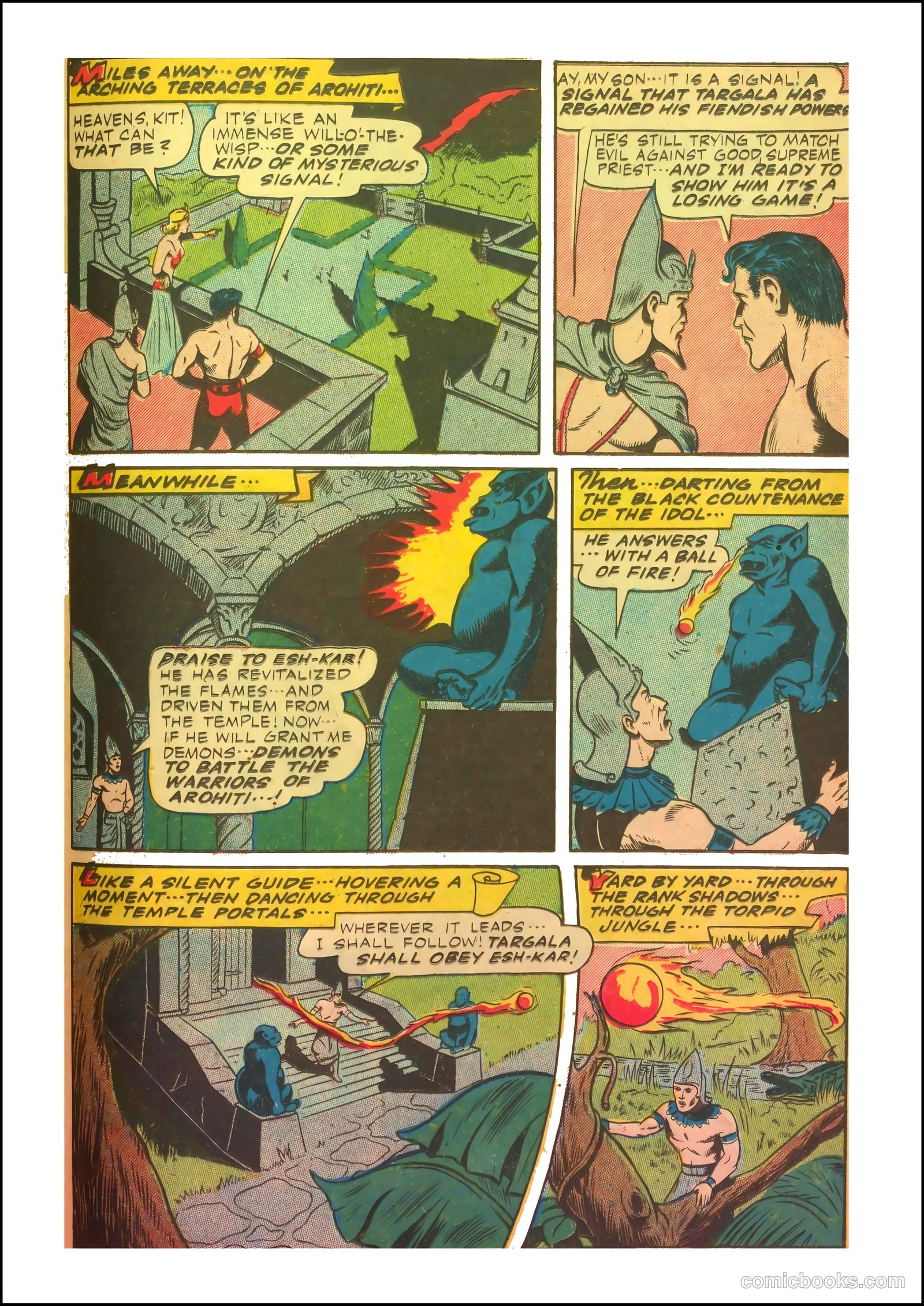 Exciting Comics #40 (1945) — page 29 of 52