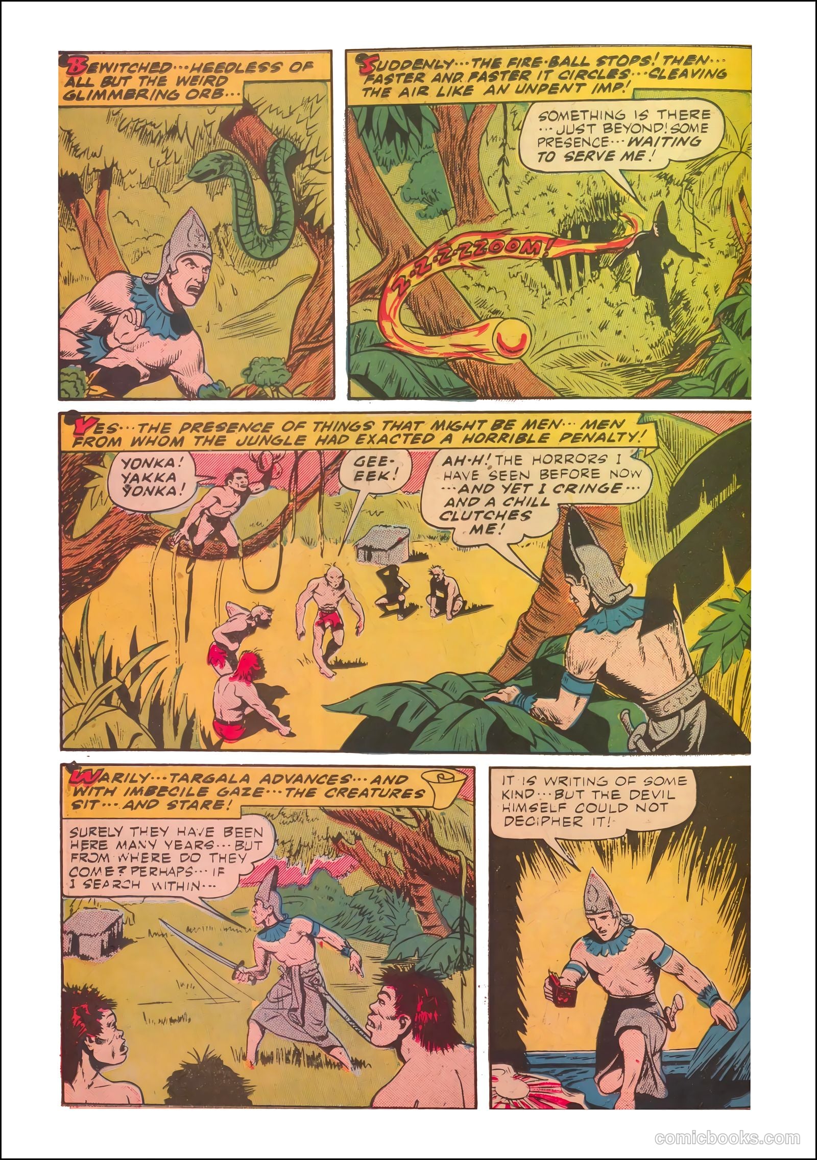 Exciting Comics #40 (1945) — page 30 of 52
