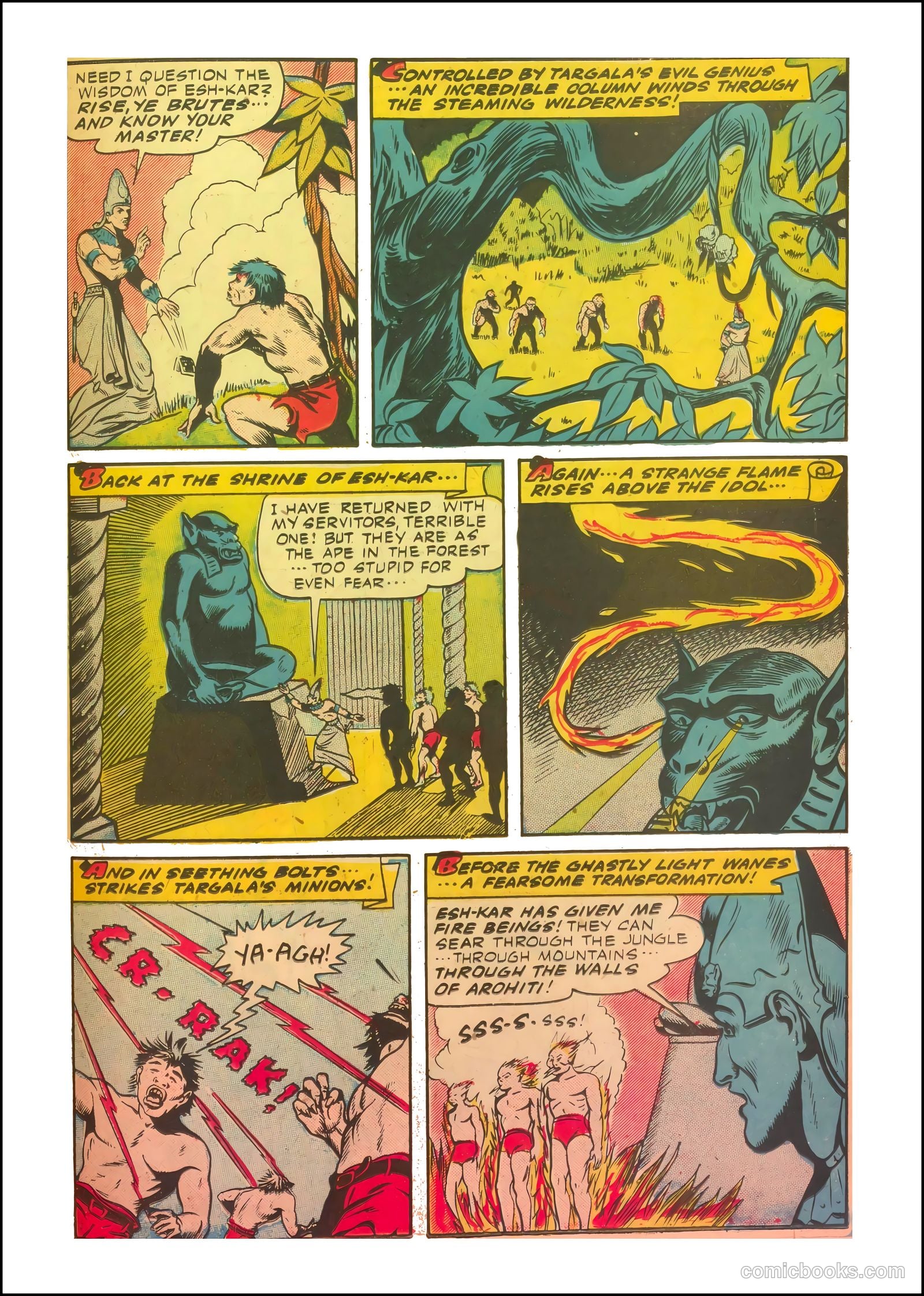 Exciting Comics #40 (1945) — page 31 of 52