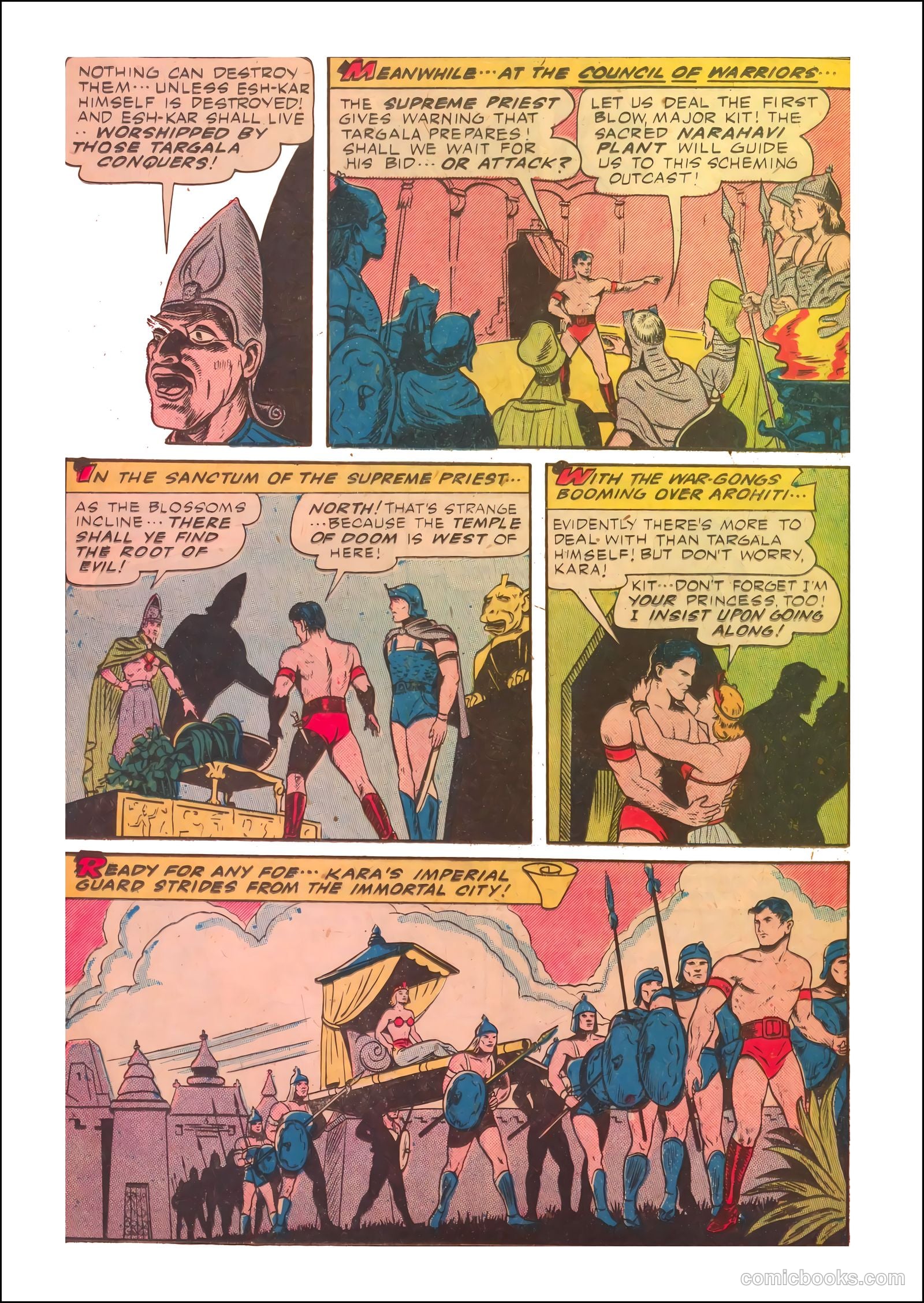 Exciting Comics #40 (1945) — page 32 of 52