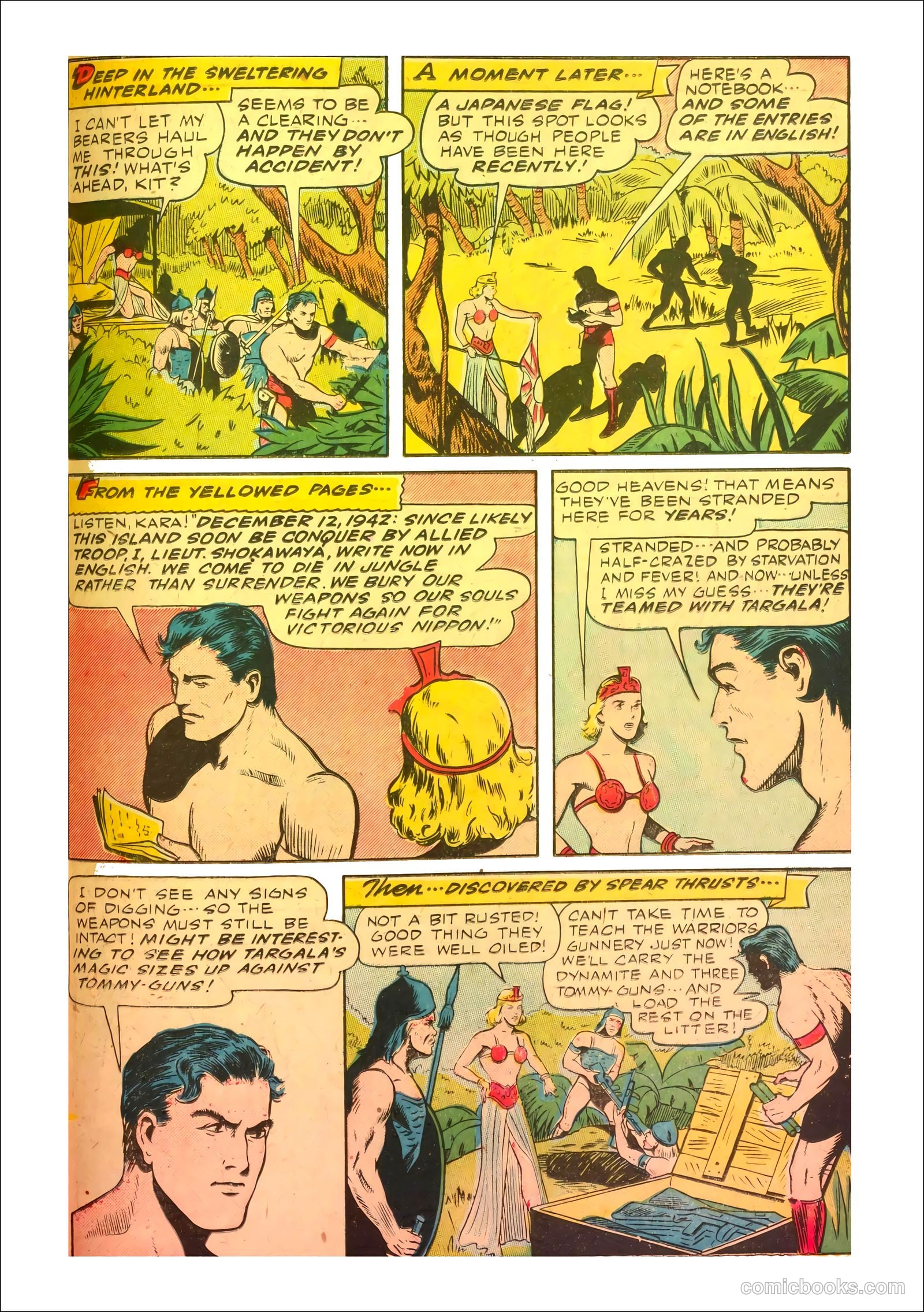 Exciting Comics #40 (1945) — page 33 of 52
