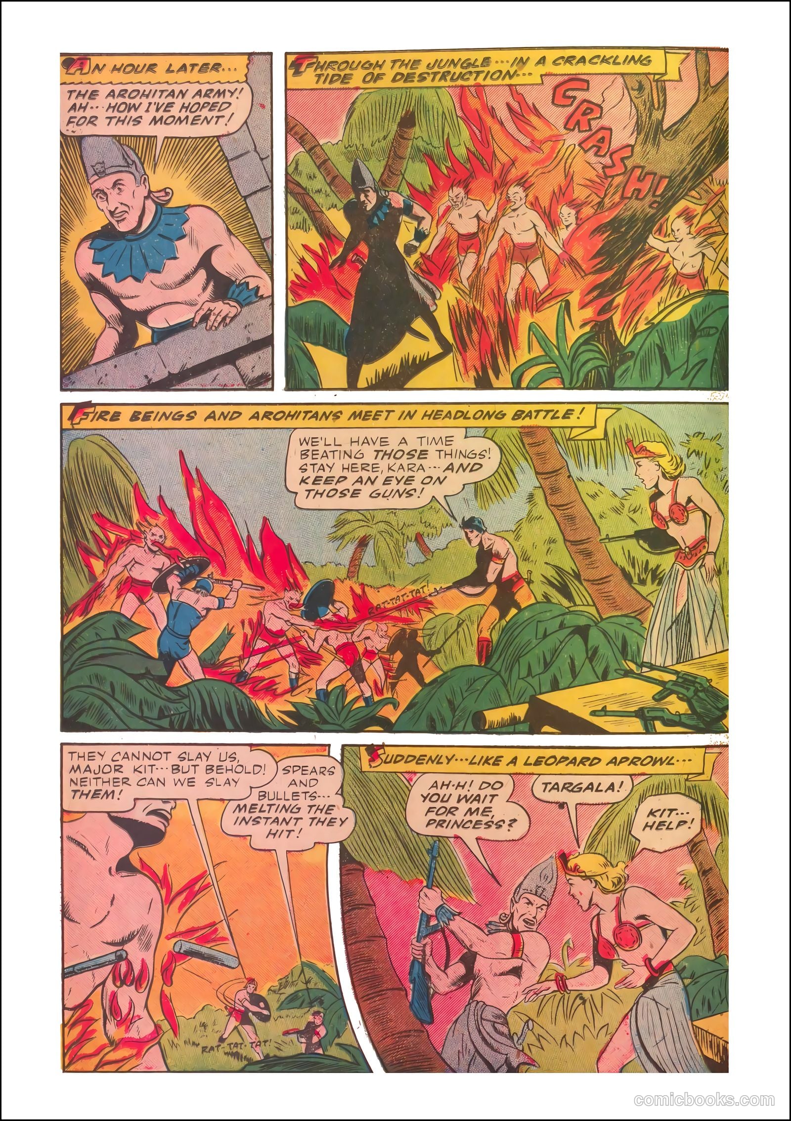 Exciting Comics #40 (1945) — page 34 of 52