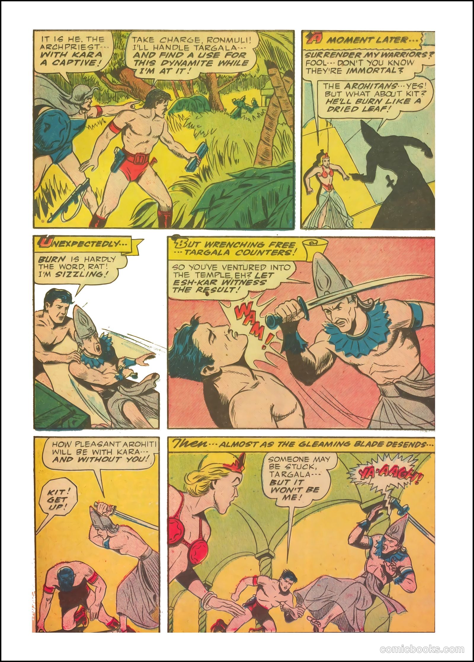Exciting Comics #40 (1945) — page 35 of 52